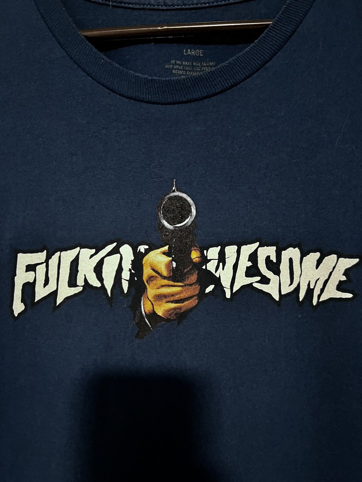 Fucking Awesome FUCKING AWESOME GUN T-shirt Size US L / EU 52-54 / 3 - 2 Thumbnail