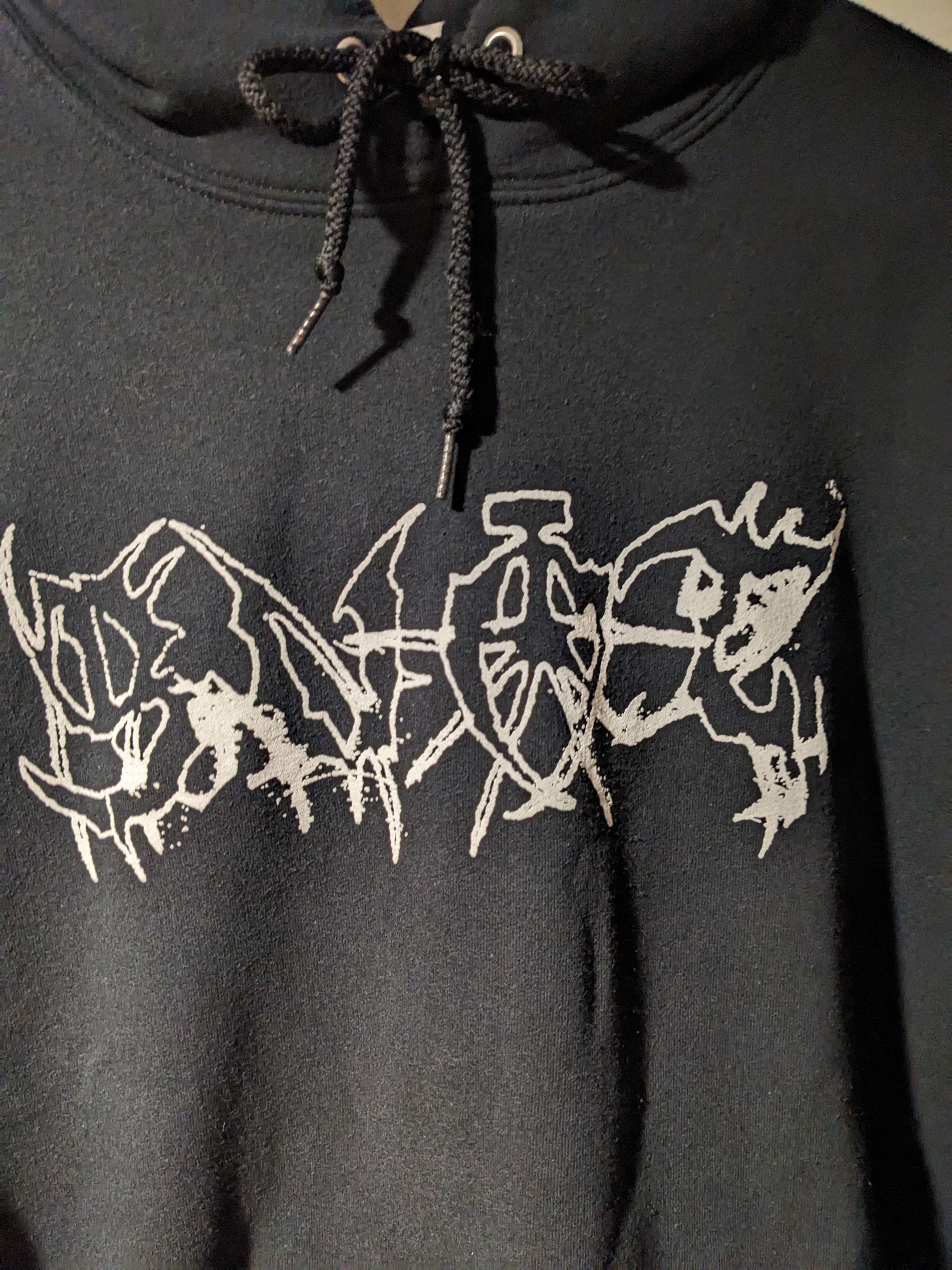 Band Tees $not New York Rapper Grim Reaper Black Large Hoodie Size US L / EU 52-54 / 3 - 4 Thumbnail