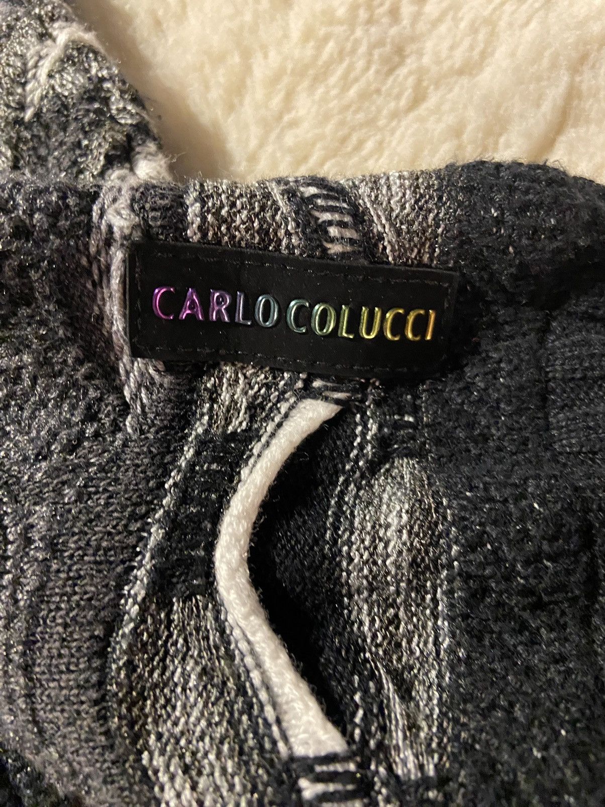 Carlo Colucci × Vintage !!RARE!! Vintage Carlo Colucci “Coogi Style” Sweater Size US L / EU 52-54 / 3 - 5 Thumbnail