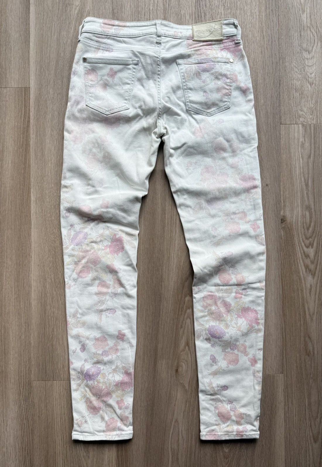 Jacob Cohen Jacob Cohen Susan Skinny Jeans With Flowers Denim Pants Size 30" / US 8 / IT 44 - 9 Thumbnail