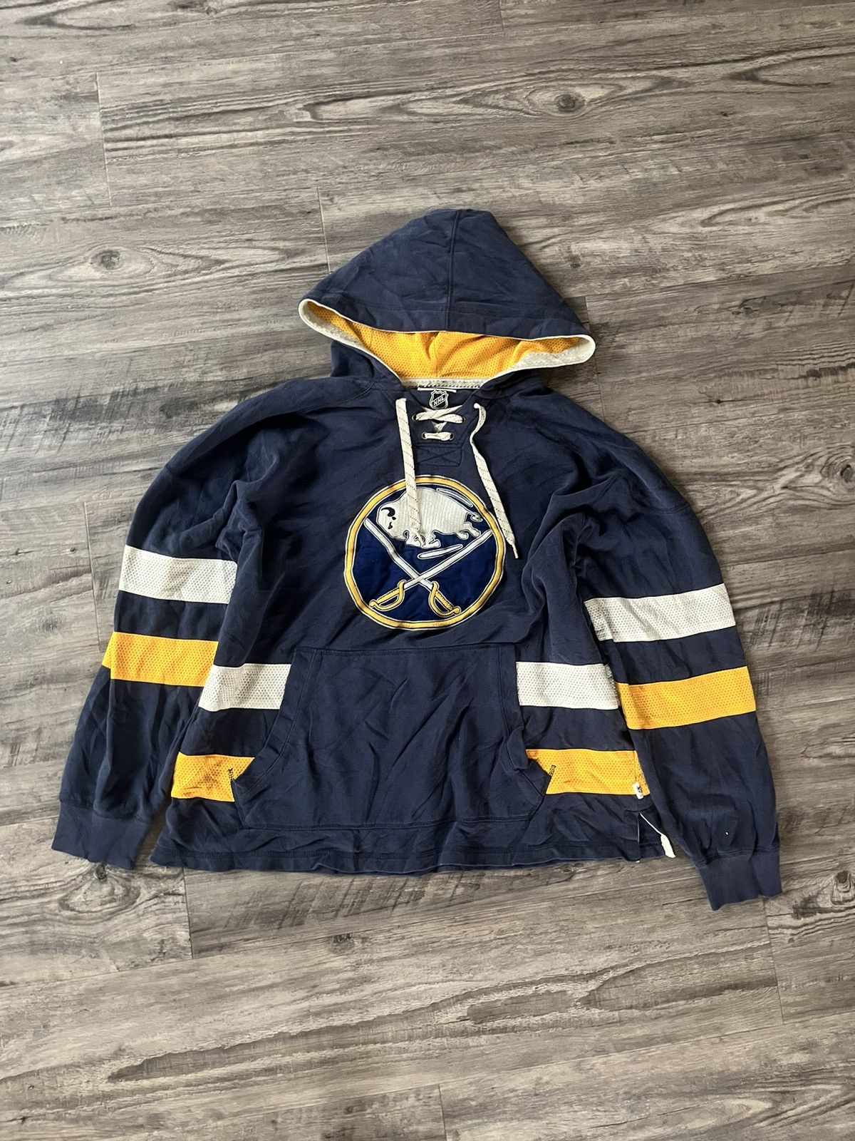 NHL × Vintage Vintage 90s y2k NHL Hoodie Size US XXL / EU 58 / 5 - 1 Preview