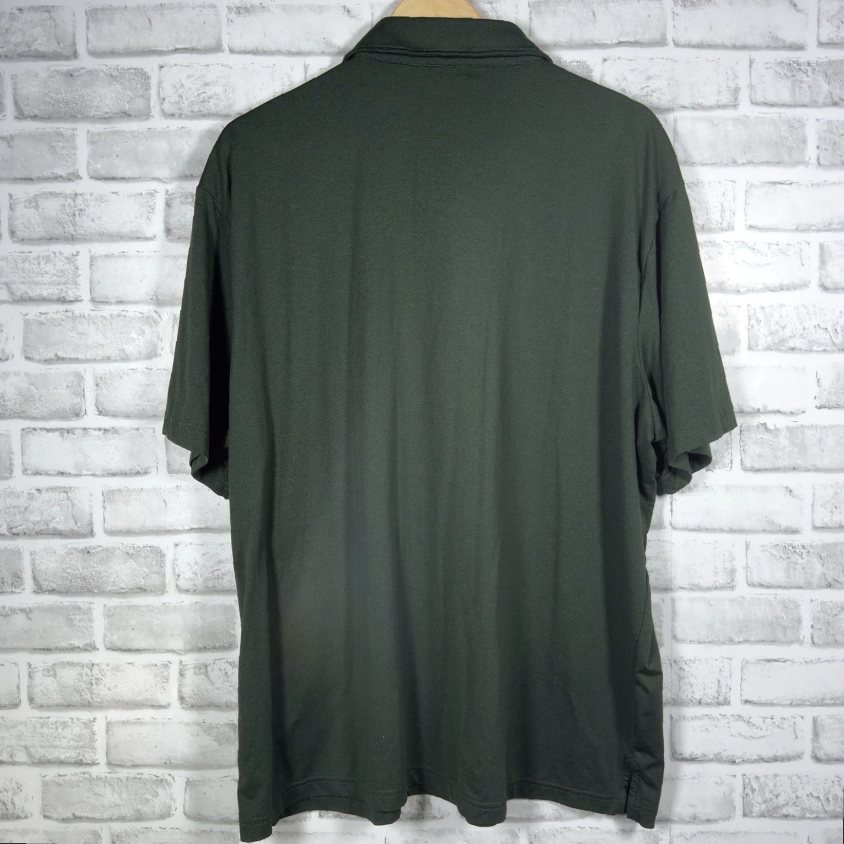 Vintage 01.ALGO Green Athletic Performance Polo Shirt Mens XXL Regular Size Polo Shirt Green Athletic 01.ALGO Mens XXL Size US XXL / EU 58 / 5 - 5 Thumbnail