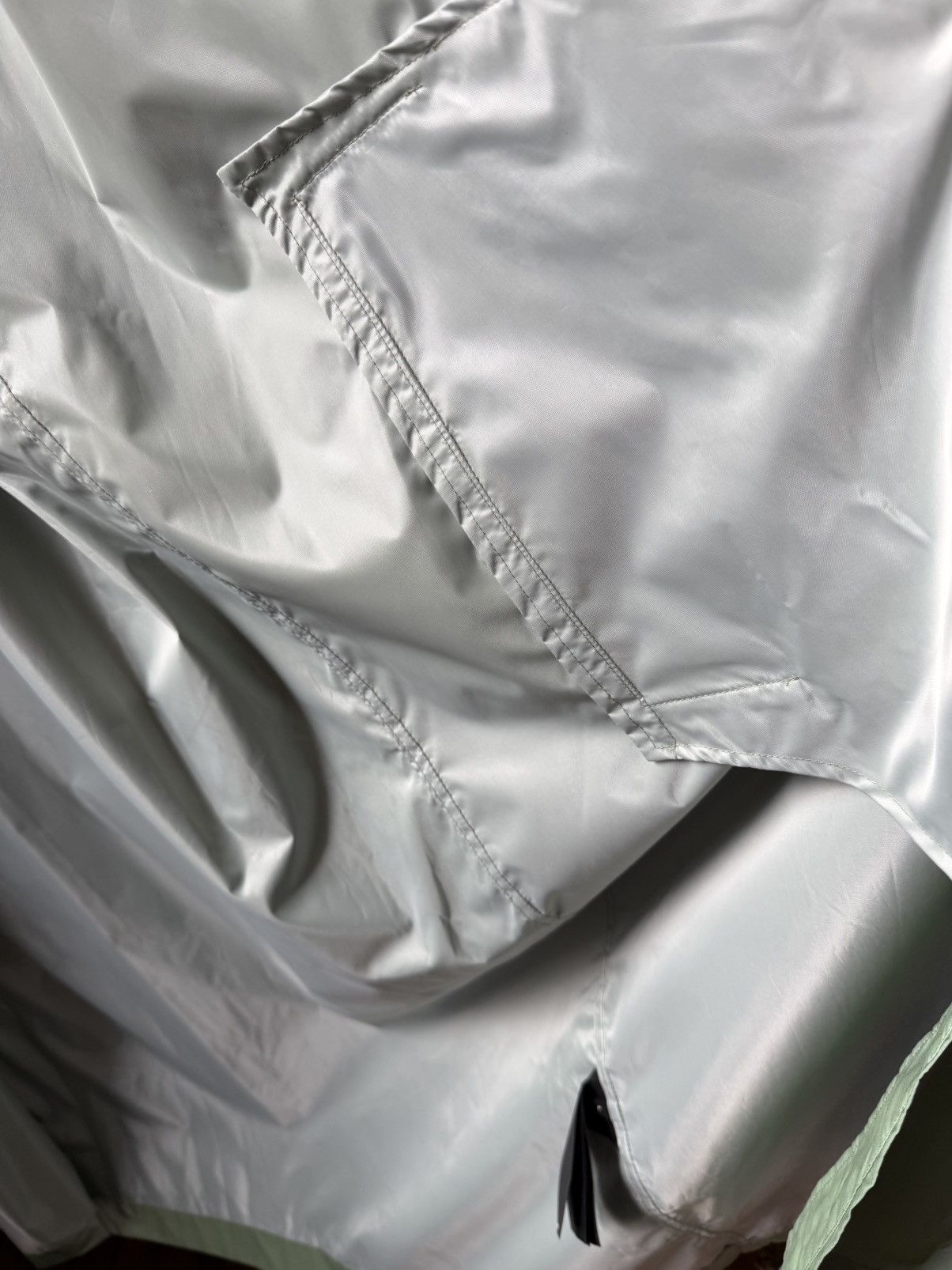 Fear of God FOG iridescent reflective nylon hooded raincoat, L, USA Size US L / EU 52-54 / 3 - 18 Thumbnail