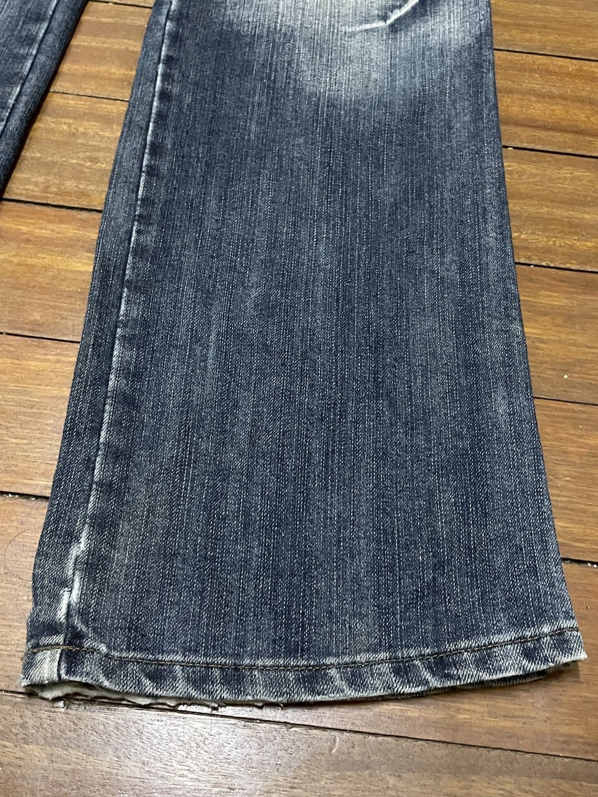 Diesel × Vintage Rare Design Vintage Brand Diesel Flared Jeans 1990s Size US 30 / EU 46 - 6 Thumbnail