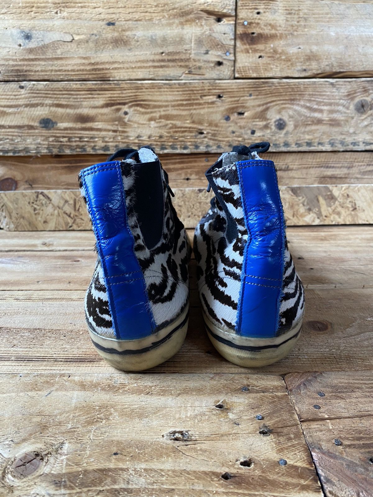 Golden Goose Golden goose V-star hi-top sneakers animal print sz 41 Size US 8 / EU 41 - 7 Thumbnail
