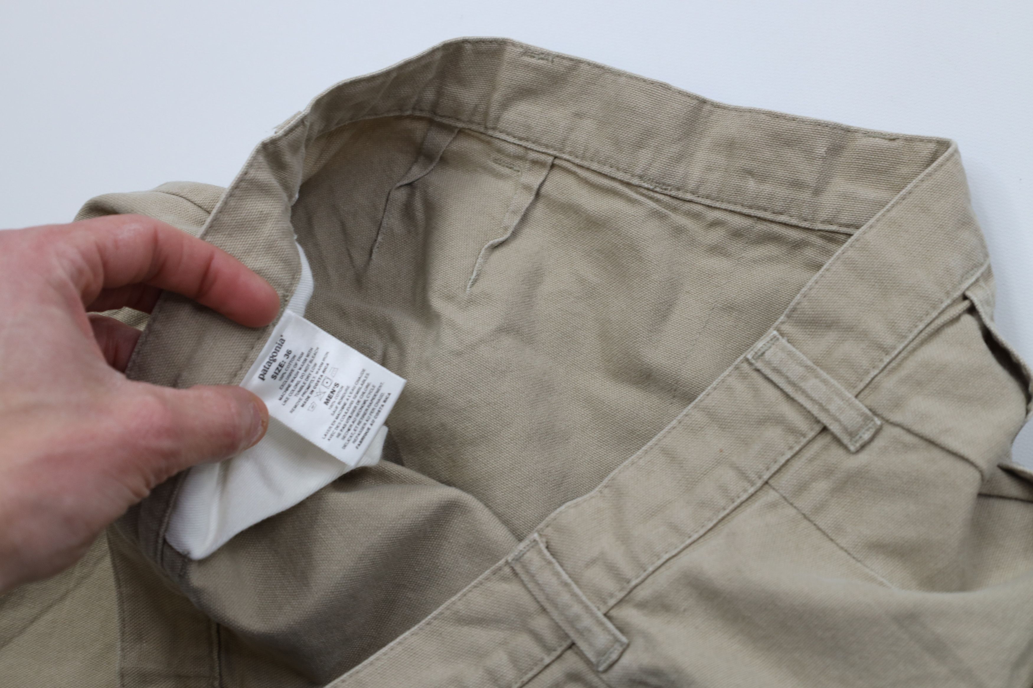 Patagonia Vintage Y2K 2003 Patagonia Above Knee Canvas Shorts Beige Size US 36 / EU 52 - 8 Thumbnail