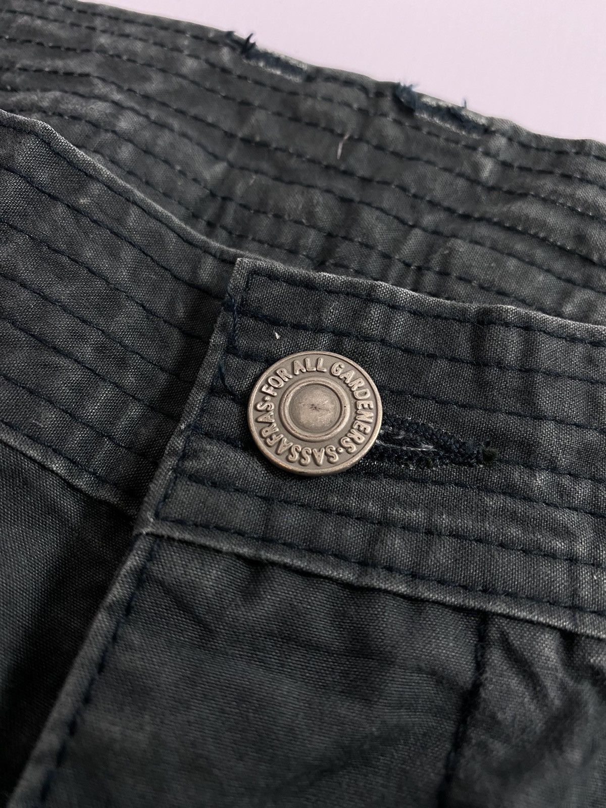Japanese Brand × Sassafras × Vintage VTG Sassafras Unique Pocket Pant Size US 31 - 5 Thumbnail