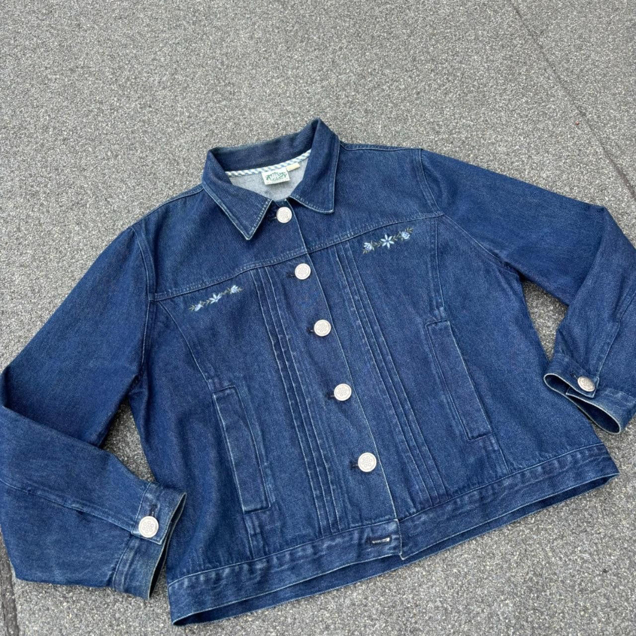 Japanese Brand × Vintage Denim jacket Size XL / US 12-14 / IT 48-50 - 2 Thumbnail