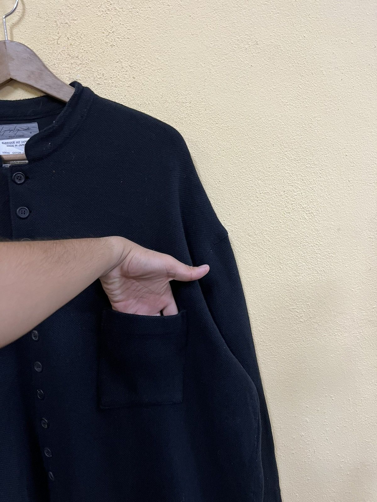 Designer × Yohji Yamamoto YOHJI YAMAMOTO LONG SLEEVED SHIRT Size US XL / EU 56 / 4 - 6 Thumbnail