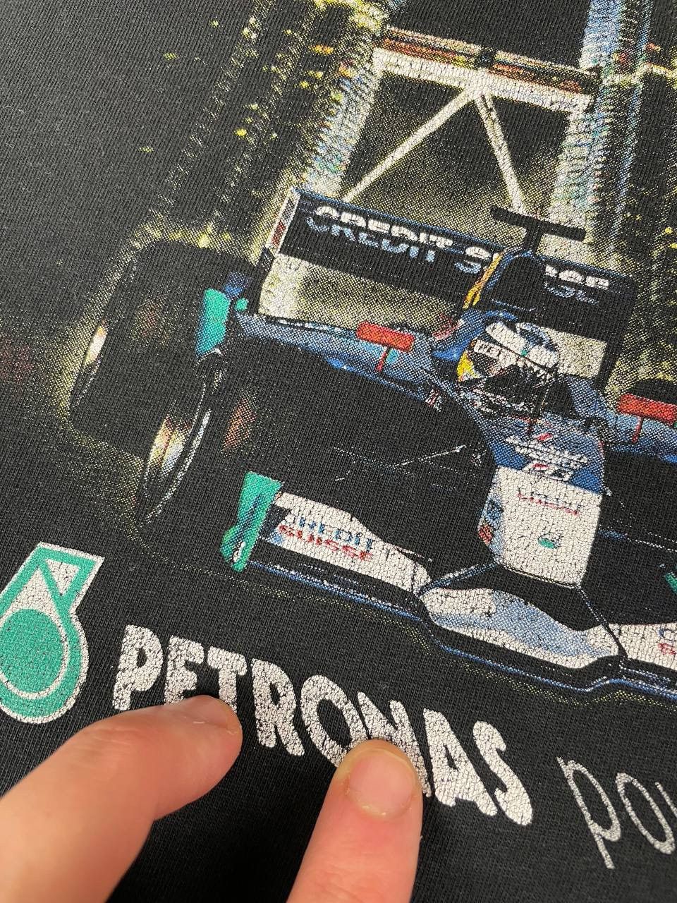 Formula 1 Vintage Petronas Powered F1 Racing T-Shirt 90s Size US L / EU 52-54 / 3 - 5 Thumbnail