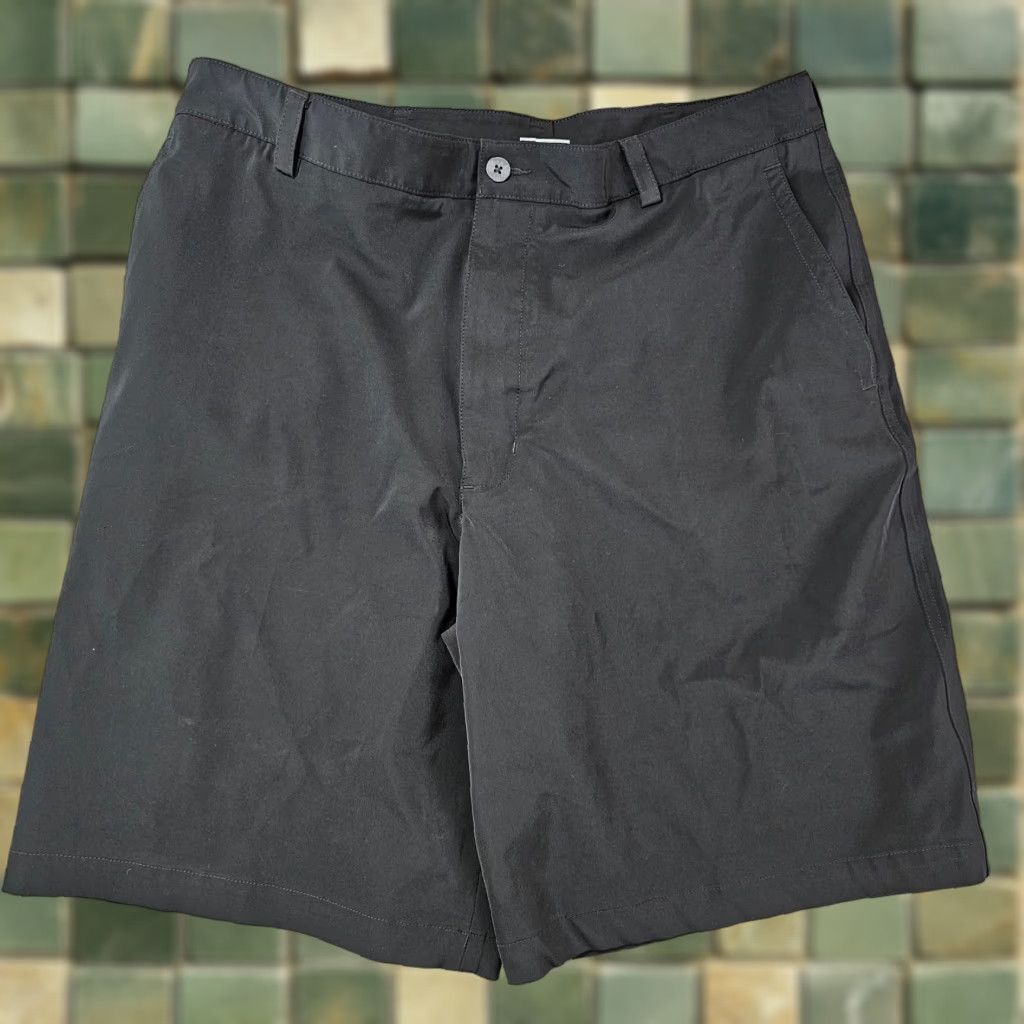 Nike Nike Golf Shorts Mens 34 10" Inseam Black Fit-Dry Flat Front Tech Chinos Size US 34 / EU 50 - 1 Thumbnail