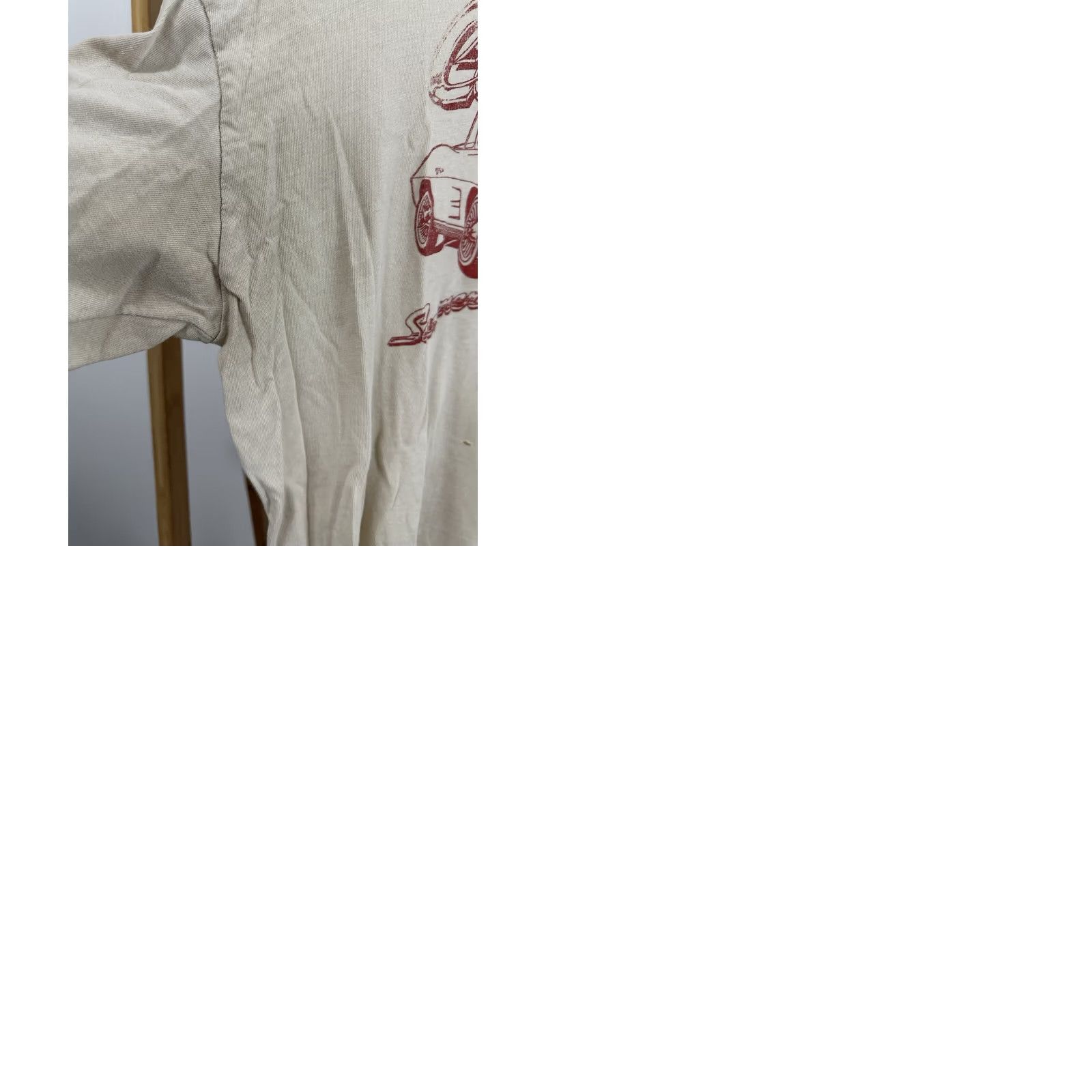 Vintage VINTAGE 80s Corvette Summer Summit LS T-Shirt L Cream Mens Size US L / EU 52-54 / 3 - 9 Thumbnail