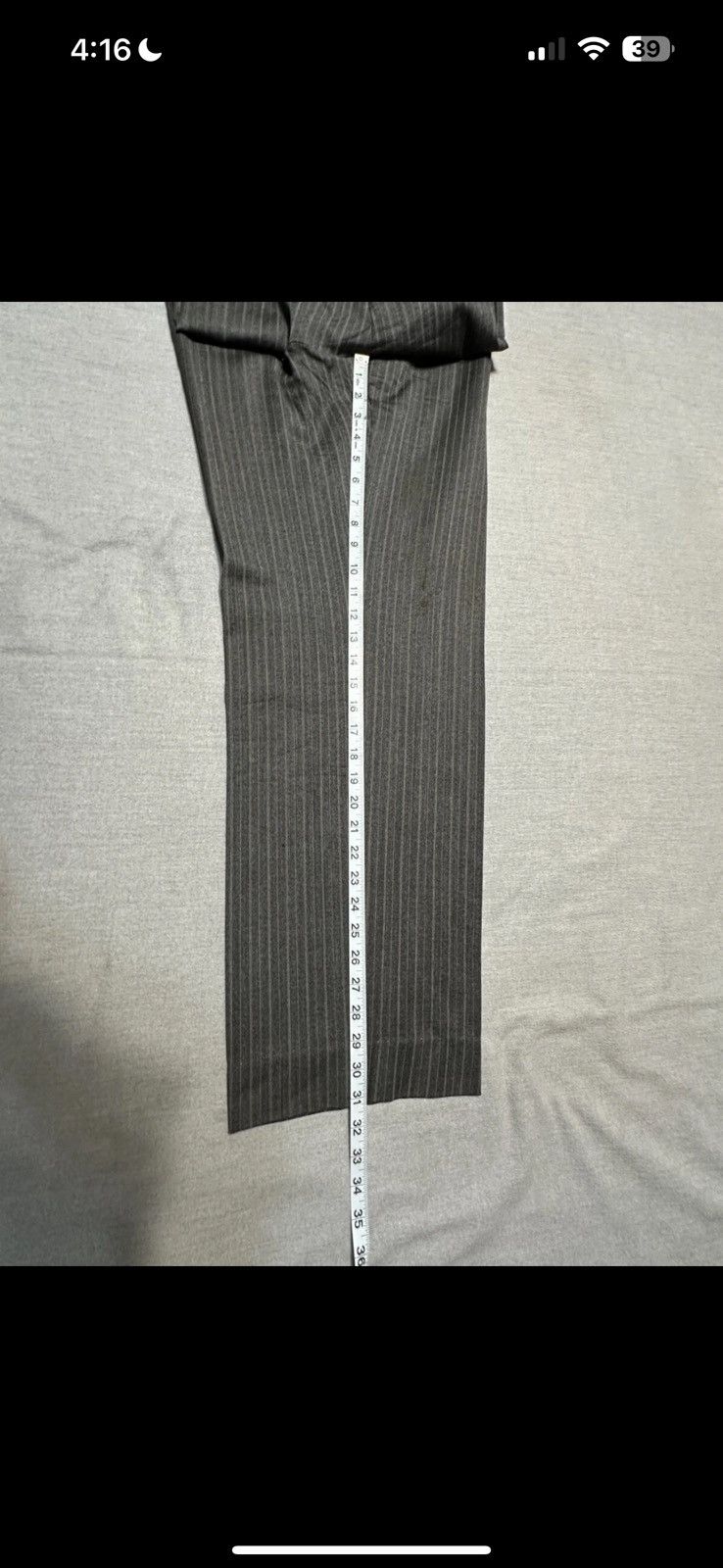 Hugo Boss Grey Wool Vintage Archive Hugo Boss Suit Size 42L - 12 Thumbnail