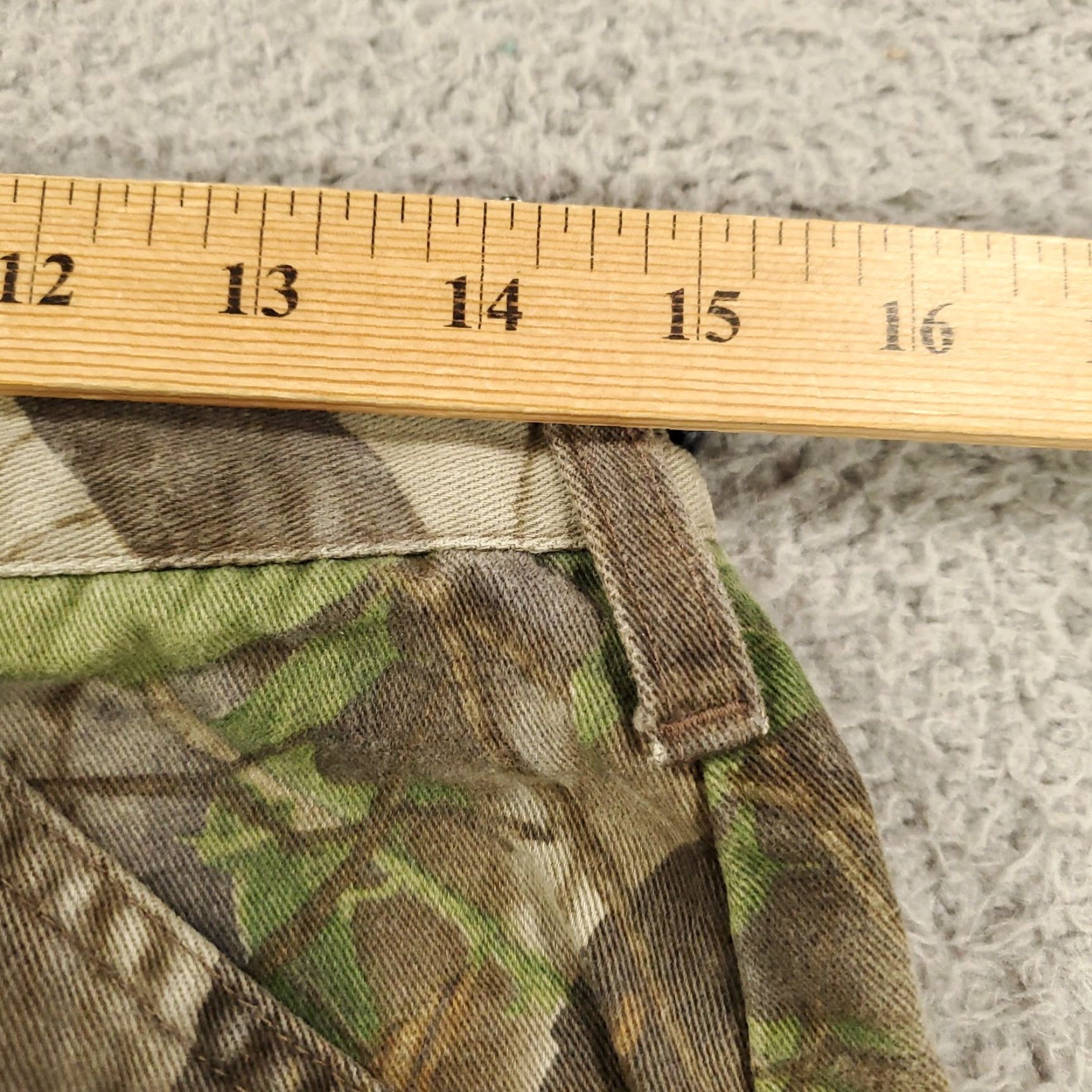 Walls VINTAGE Walls Camo Cargo Pants Mens 28x32 Realtree Hardwoods Cargo Brown Green Adjustable Size US 28 / EU 44 - 2 Thumbnail