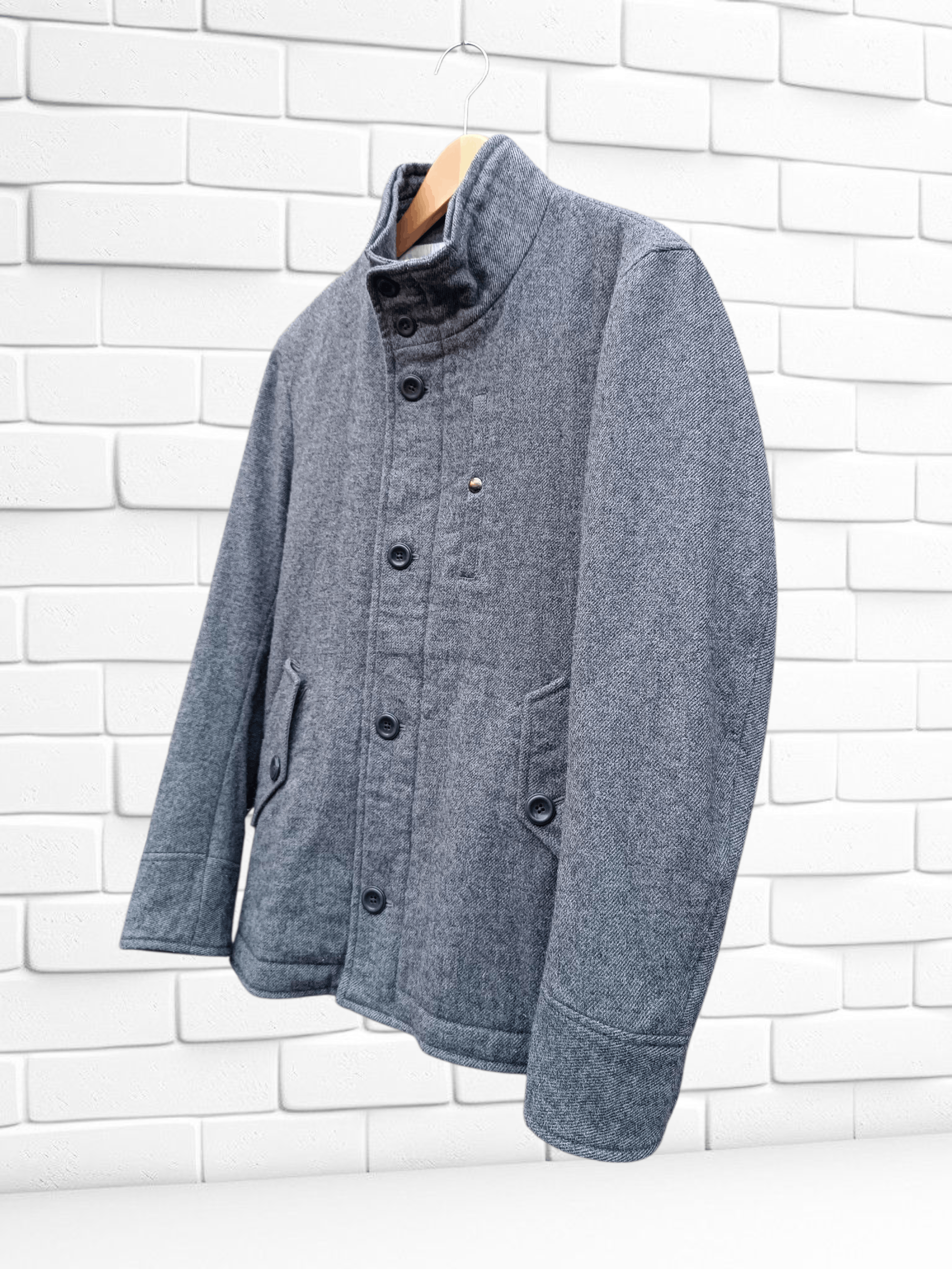 Takeo Kikuchi Vintage Takeo Kikuchi Linen Wool Jacket Size US M / EU 48-50 / 2 - 2 Thumbnail
