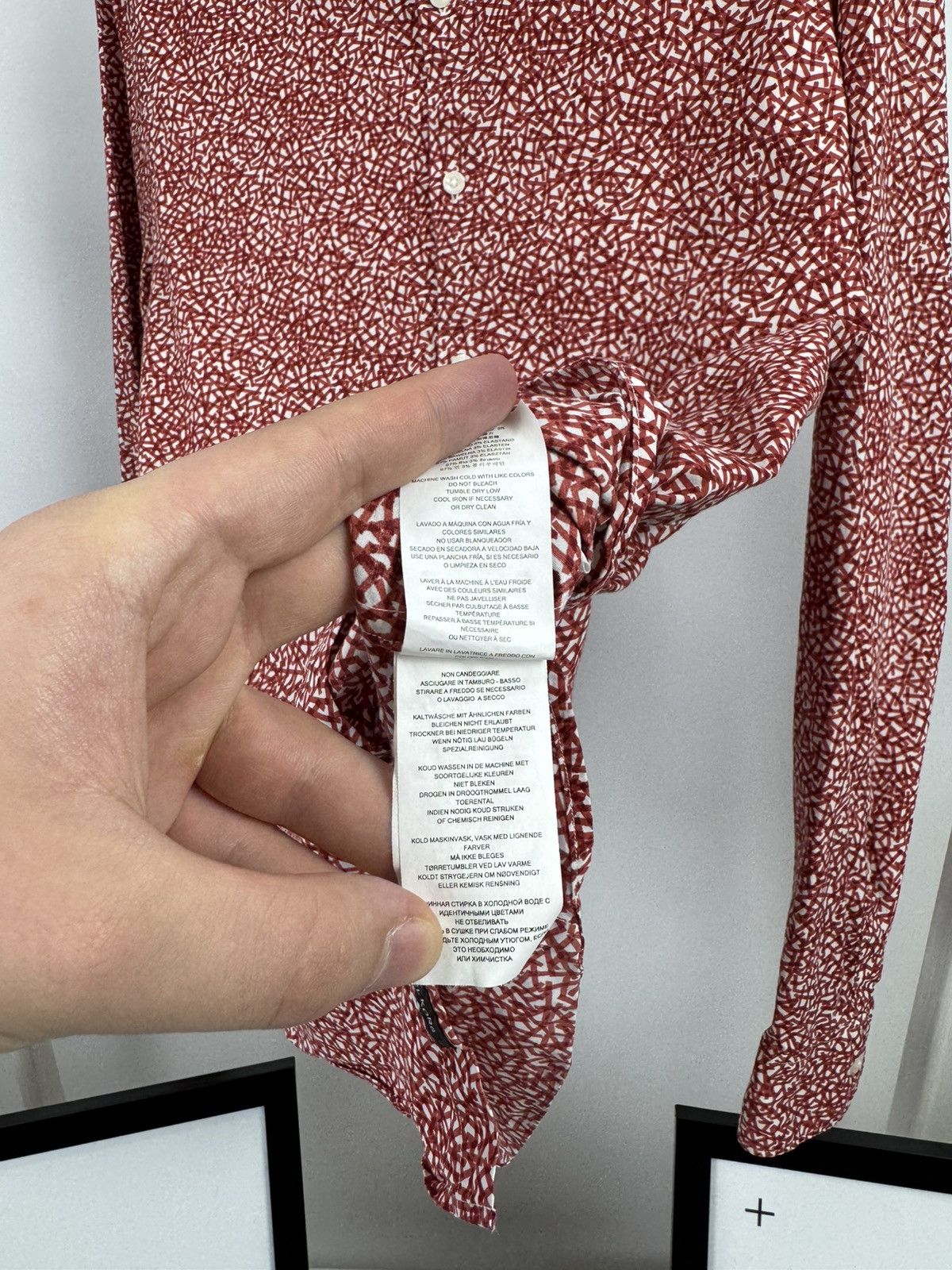 Michael Kors Michael Kors Slim Fit Shirt Size US M / EU 48-50 / 2 - 8 Thumbnail