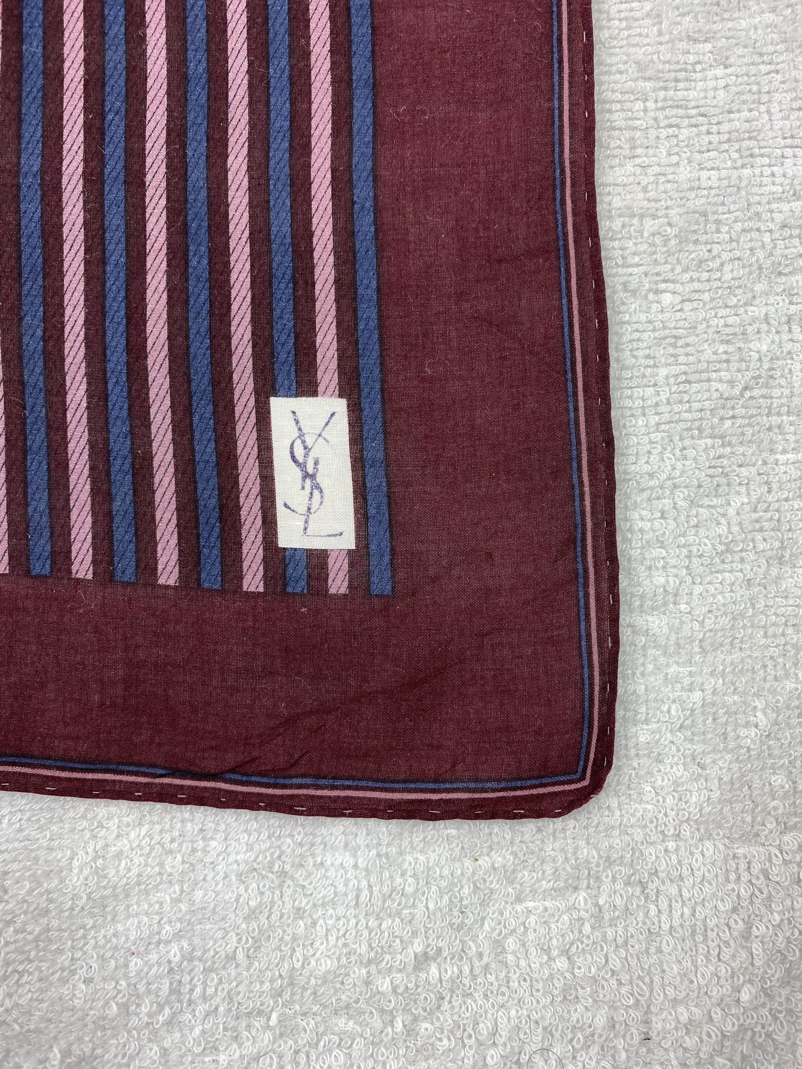 Yves Saint Laurent Yves Saint Laurent Handkerchief / Bandana / Neckerchief Size ONE SIZE - 5 Thumbnail