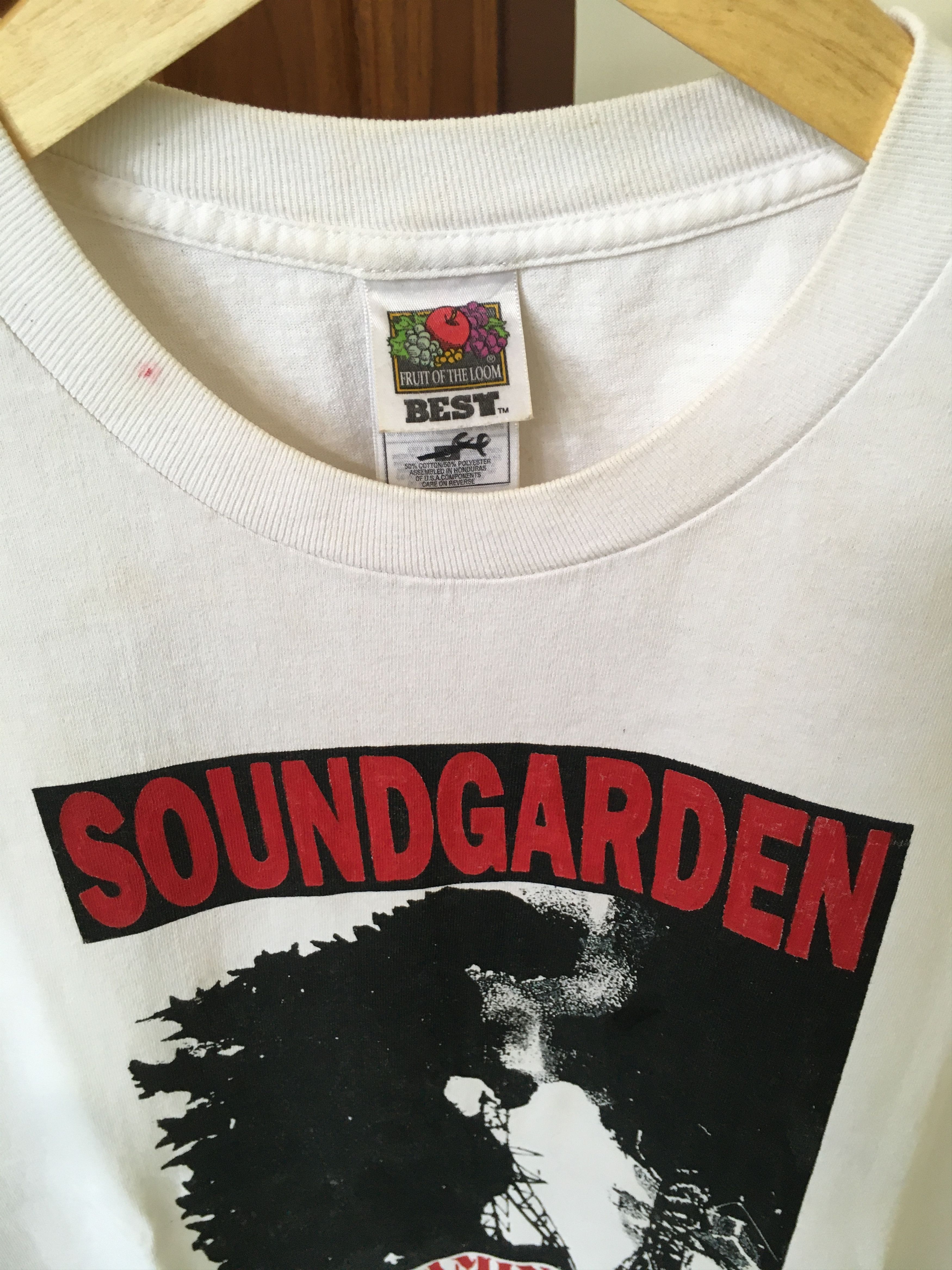 Fruit Of The Loom Band Shirt Soundgarden Screaming Live Total Fucking Size US L / EU 52-54 / 3 - 4 Thumbnail