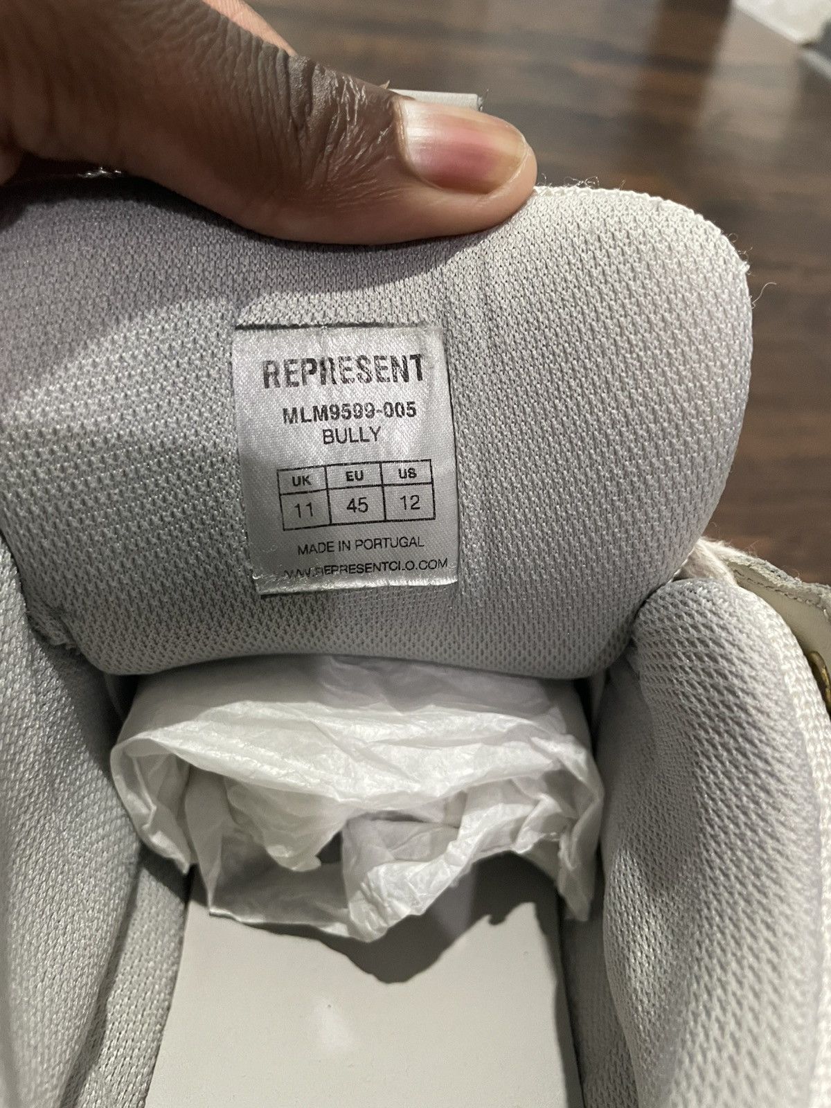 Represent Clo. Represent Bully Men’s Sneaker : Size 45 Size US 12 / EU 45 - 5 Thumbnail