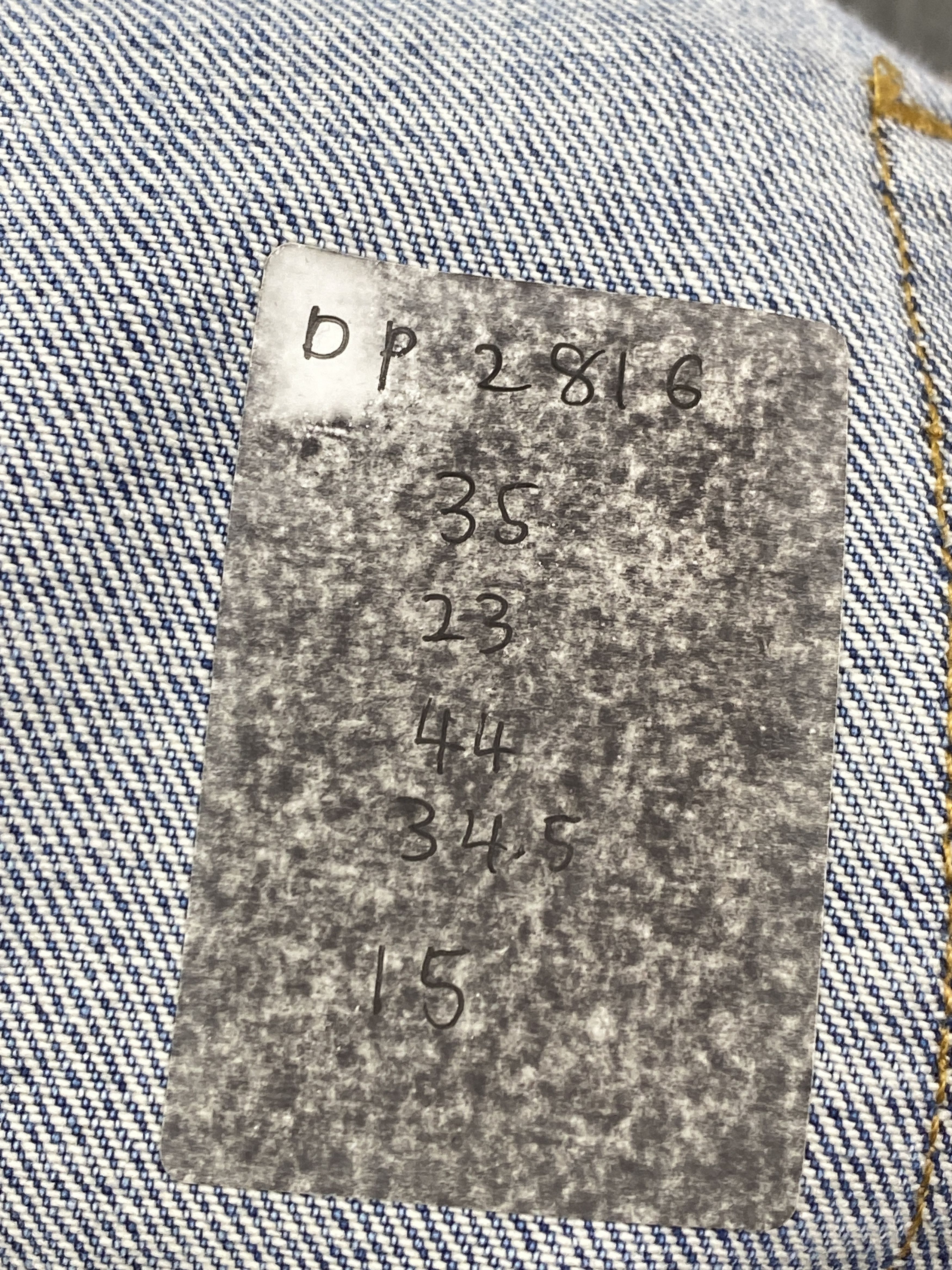Levi's × Vintage Vintage Levis 501 Distressed Blue Denim Jeans DP2816 Size US 35 - 24 Thumbnail