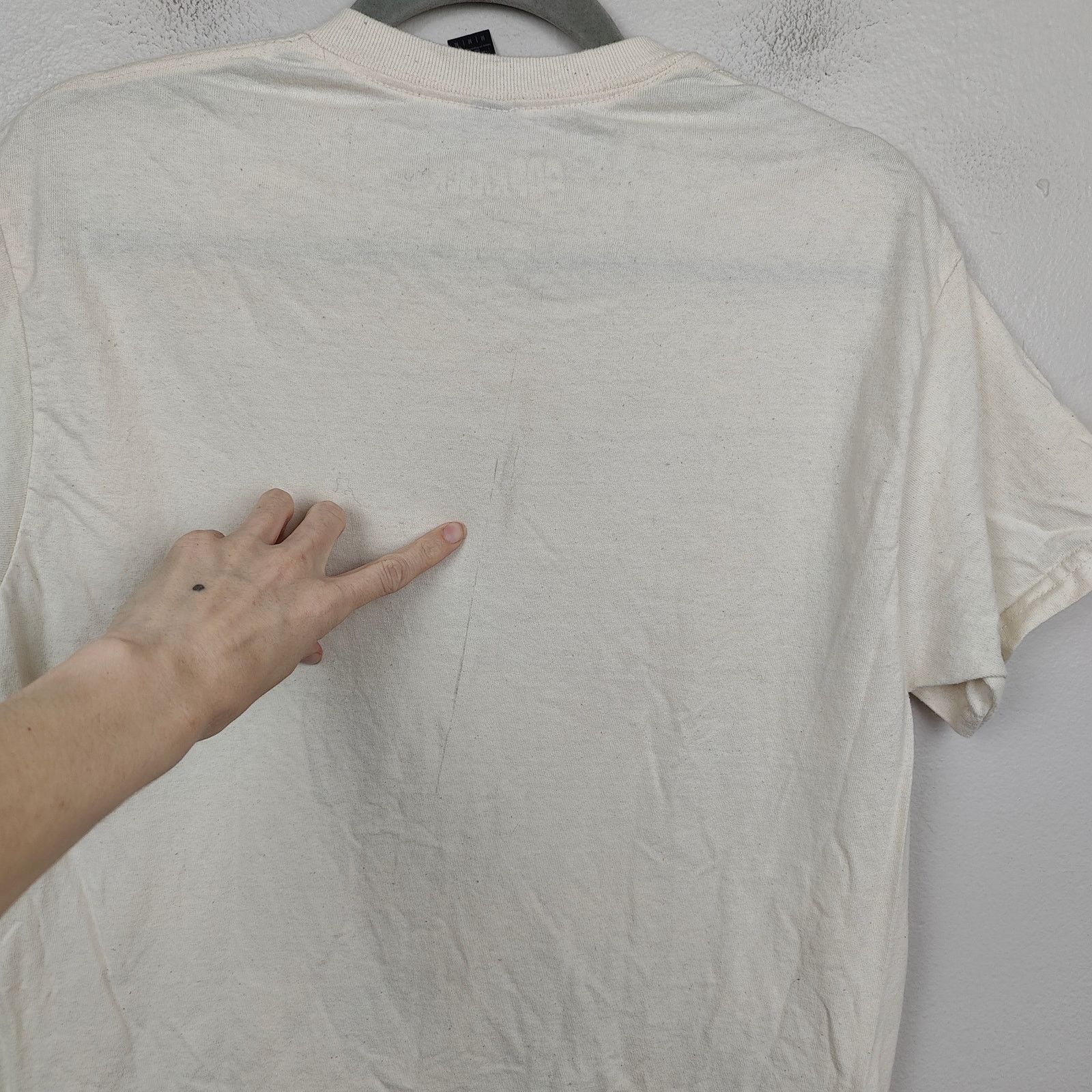 Other Popkiller Los Angeles Graphic T-Shirt Mens Medium Cream Size US M / EU 48-50 / 2 - 6 Thumbnail