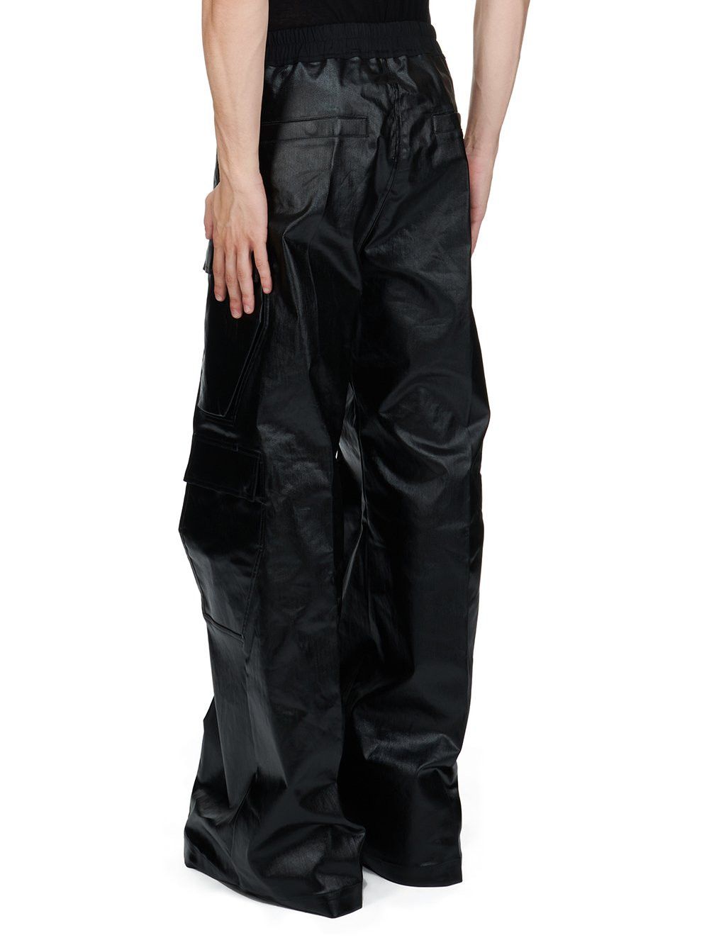 Rick Owens o1s1v1n0724 Cargo Pants in Black Size US 34 / EU 50 - 3 Thumbnail