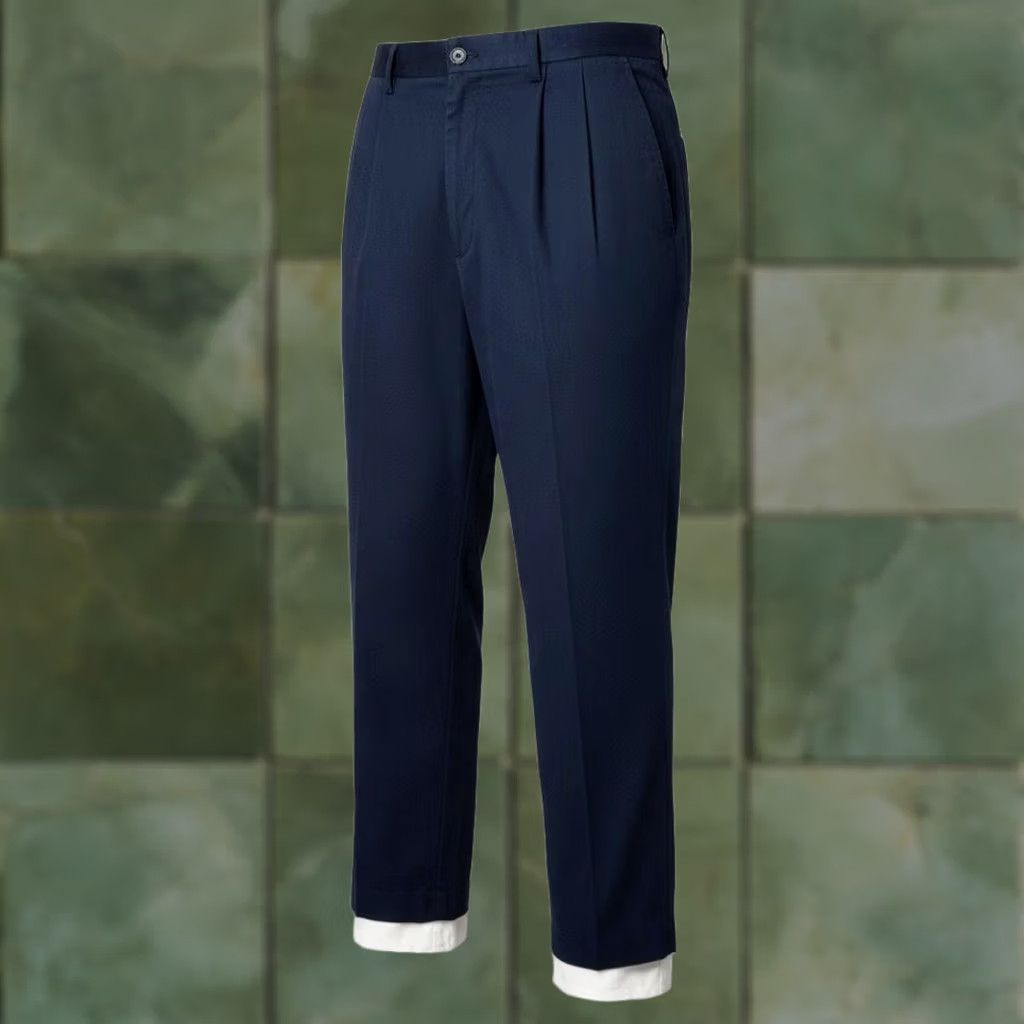 Polo Ralph Lauren Polo by Ralph Lauren Hammond Chino Pants Boys M 33x32 Blue Twill 100% Cotton Size US M / EU 48-50 / 2 - 1 Thumbnail