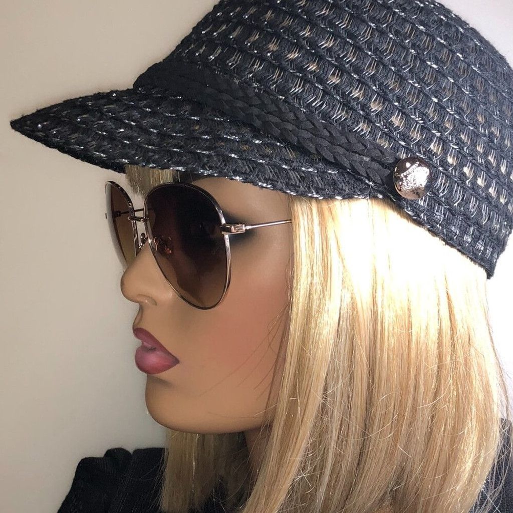 Tommy Hilfiger Tommy Hilfiger Gold & Brown Oversized Sunglasses Size ONE SIZE - 2 Thumbnail