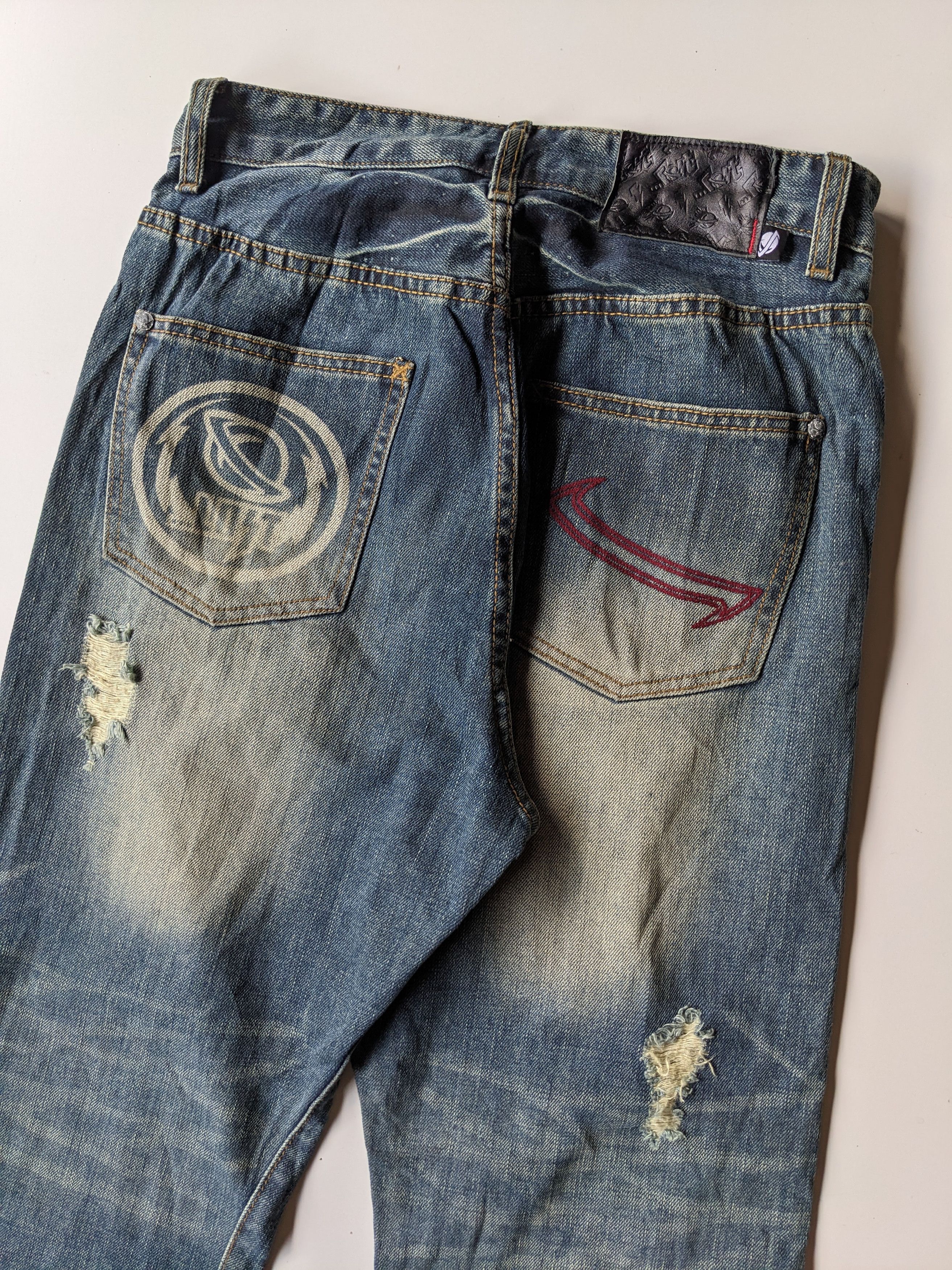 Lost Enterprises × Shorty's Skateboards × Vintage Vintage LOST skateboard baggy jeans Size US 28 / EU 44 - 1 Thumbnail