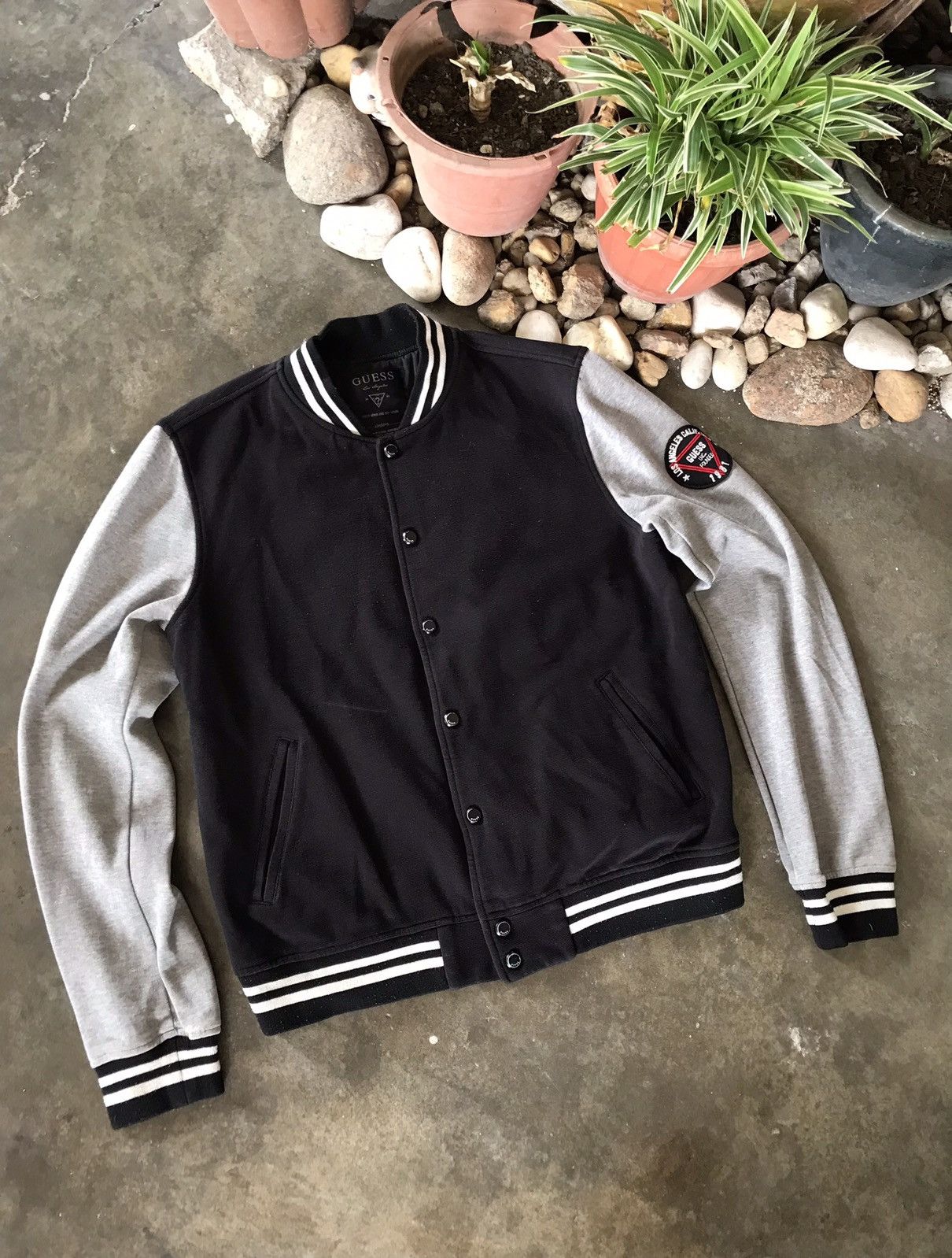 Guess VINTAGE Guess L.A 1981 Varsity Jacket 🔥 Size XL / US 12-14 / IT 48-50 - 9 Thumbnail