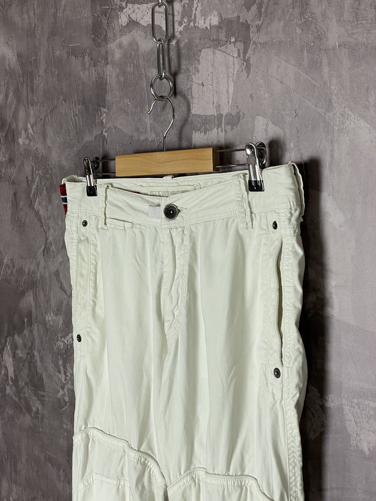 Napapijri × Vintage Napapijri Vintage 90s Winter Polar Norway Ski White Pants M Size US 32 / EU 48 - 7 Thumbnail