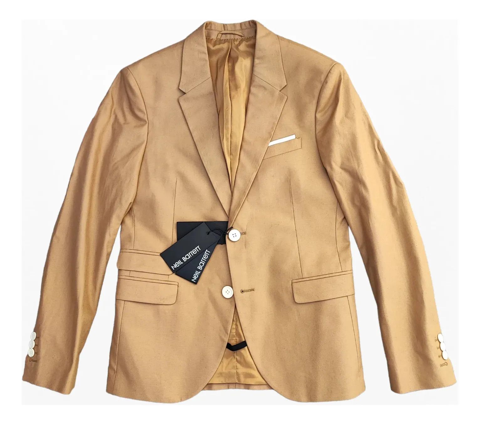 Neil Barrett NEIL BARRET ITALIAN CAMEL BLAZER-FASHIONELLA Size 34R - 5 Thumbnail