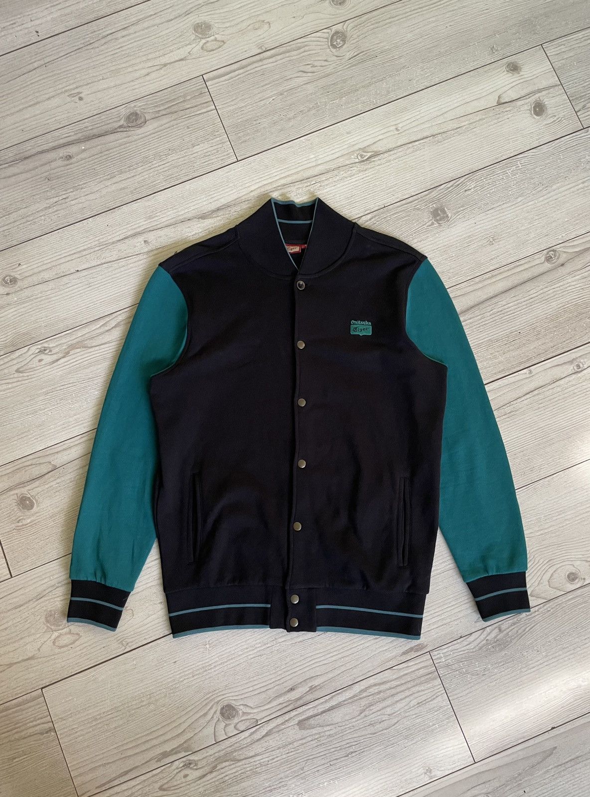 Japanese Brand × Onitsuka Tiger Onitsuka Tiger Bomber Sweatshirt Size US L / EU 52-54 / 3 - 1 Thumbnail
