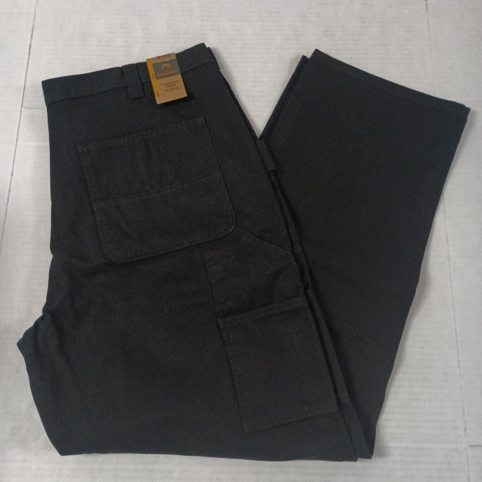 Other Brahma Work Carpenter Pants Men Size 38x32 Black Relaxed Fit Size US 38 / EU 54 - 1 Thumbnail