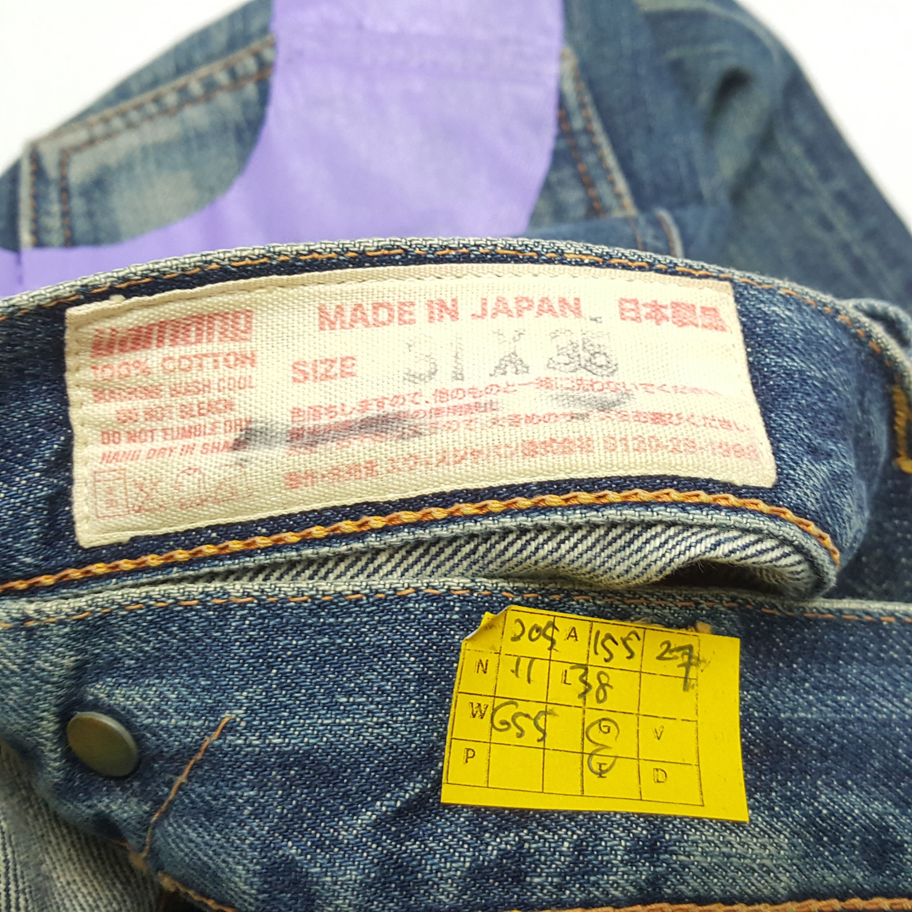 Evisu × Japanese Brand × Vintage Vintage EVISU Japanese Brand Daicock Custom Design Jeans Size US 31 - 13 Thumbnail