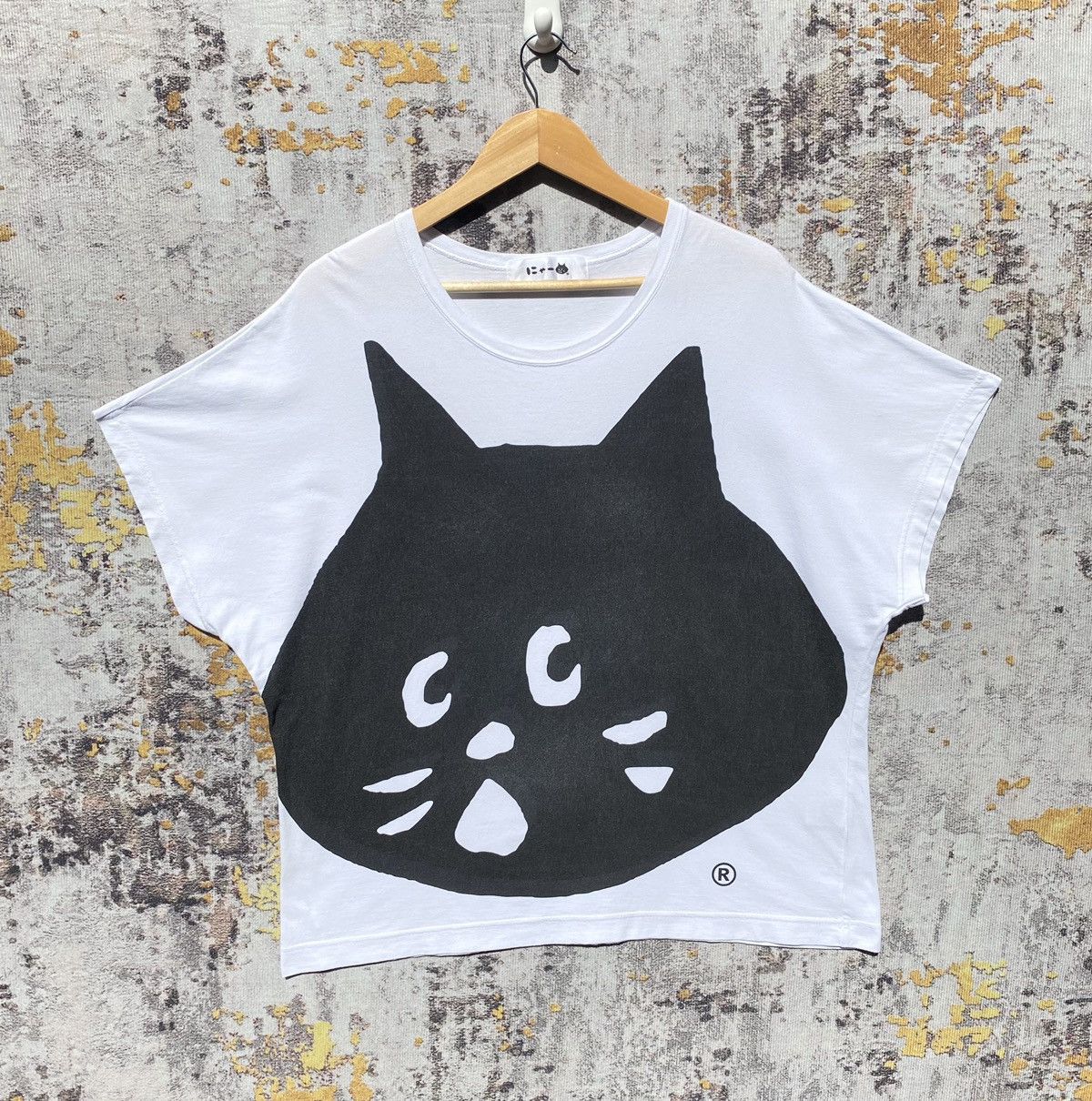 Issey Miyake Ne-Net Issey Miyake Tee Ne-Net Big Iconic Cat Japan Designer Size M / US 6-8 / IT 42-44 - 1 Thumbnail