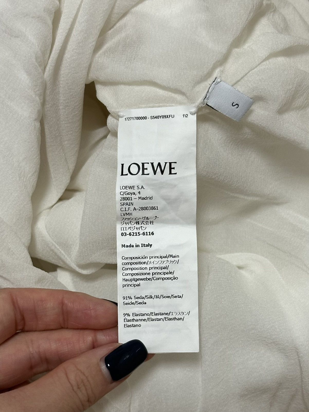 Loewe LOEWE Spring Summer 2023 Padded Crop Top Size S / US 4 / IT 40 - 6 Thumbnail