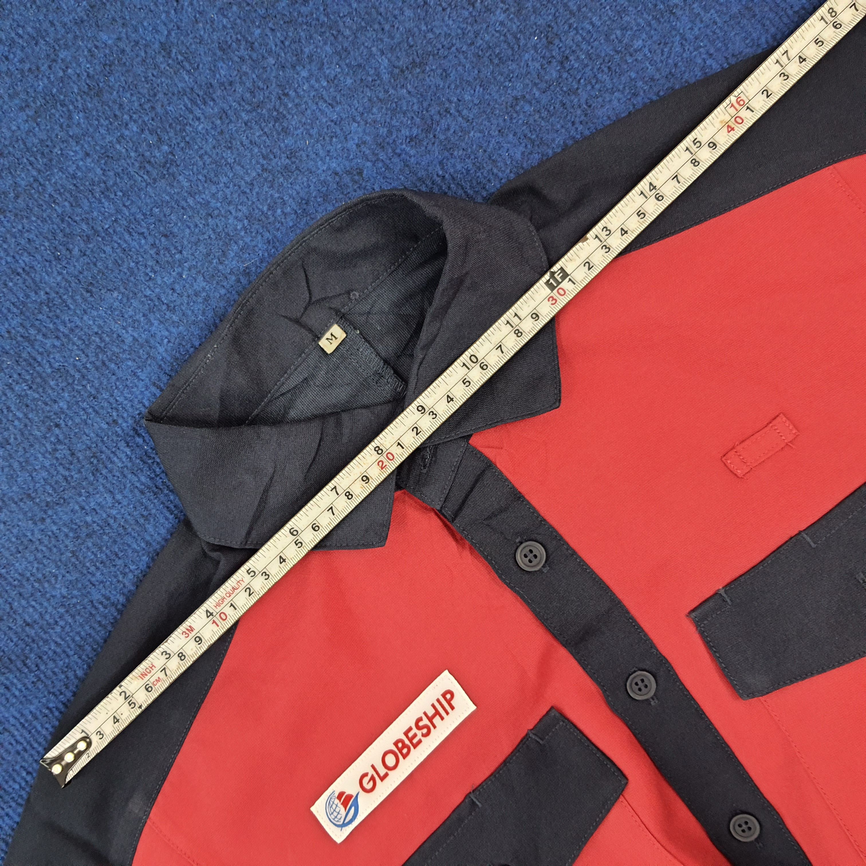 Japanese Brand × Vintage Vintage GLOBESHIP Japan Delivery Cargo Uniform Jacket Size US M / EU 48-50 / 2 - 9 Thumbnail