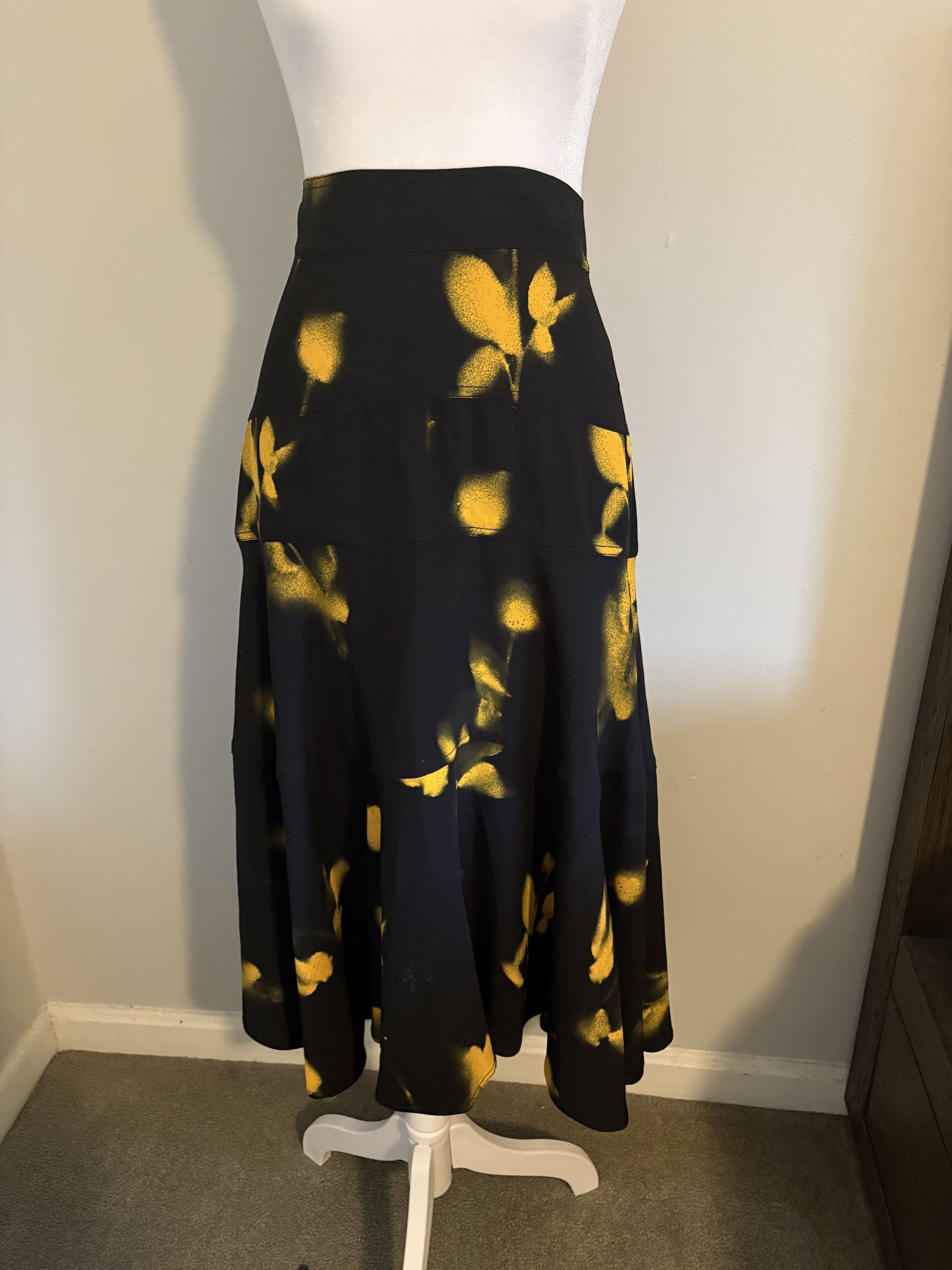 Proenza Schouler Proenza Schouler Floral Print Midi Skirt -Size S Size 27" / US 4 / IT 40 - 5 Thumbnail