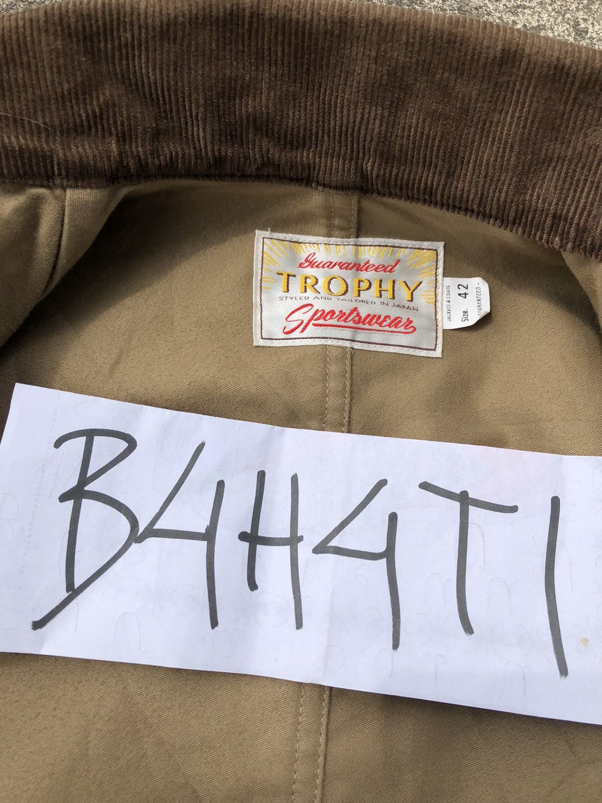 Japanese Brand × Trophy Clothing Oiled Hunting Jacket Size US XL / EU 56 / 4 - 7 Thumbnail