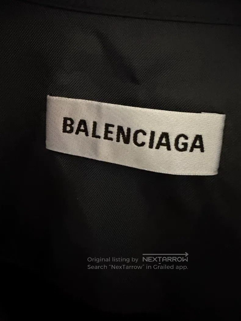 Balenciaga Balenciaga Nylon Patchwork Denim Jacket Size US M / EU 48-50 / 2 - 3 Thumbnail