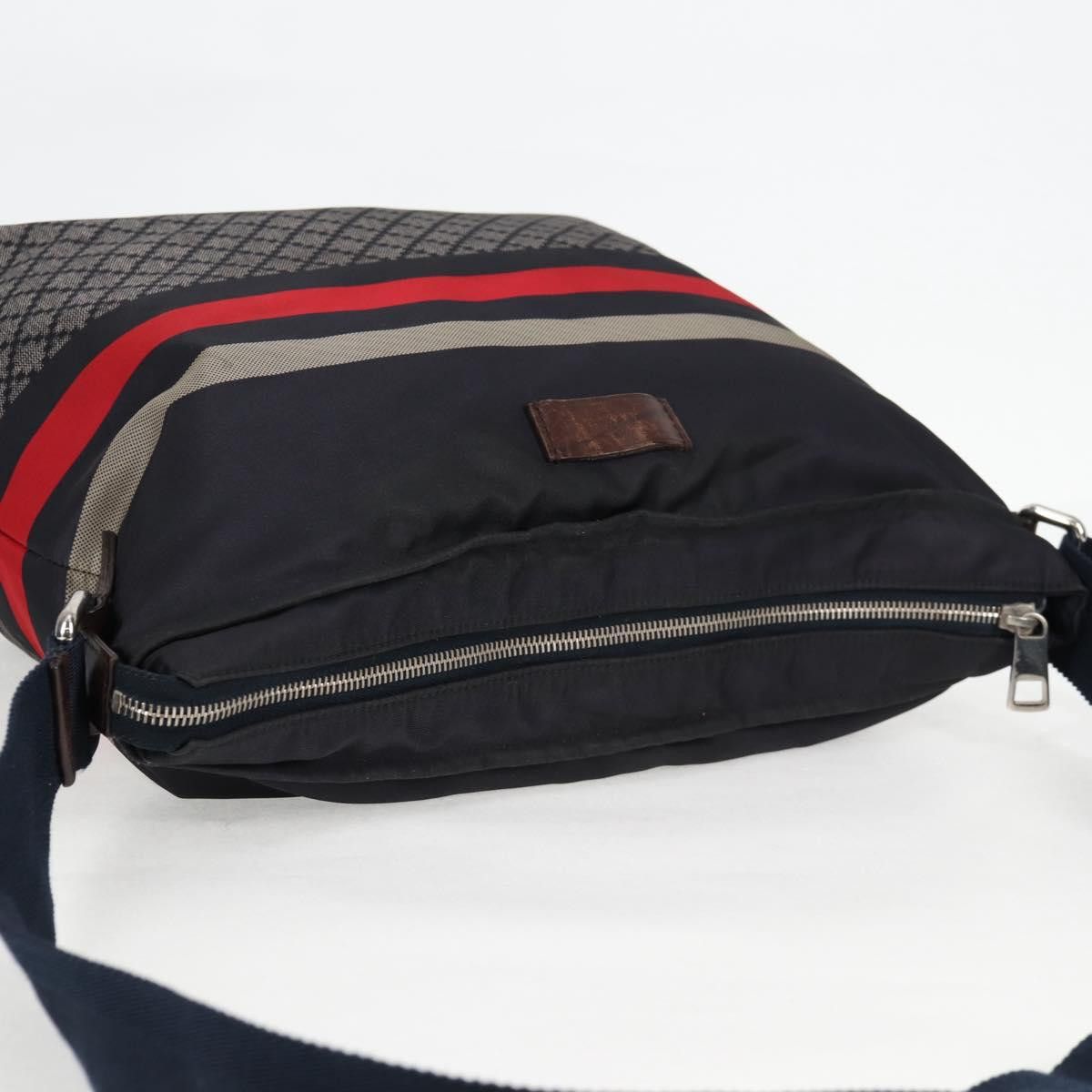 Gucci GUCCI Shoulder Bag Nylon Navy Silver Size ONE SIZE - 6 Thumbnail