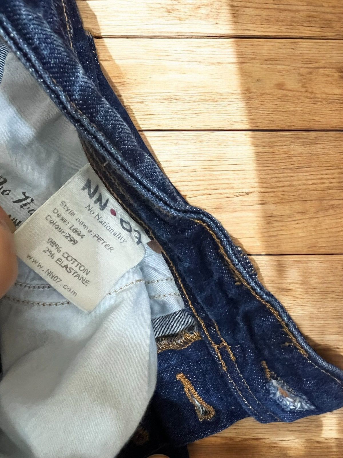 NN07 NN07 No Nationality Peter jeans size W29 L32 Size US 29 - 7 Thumbnail