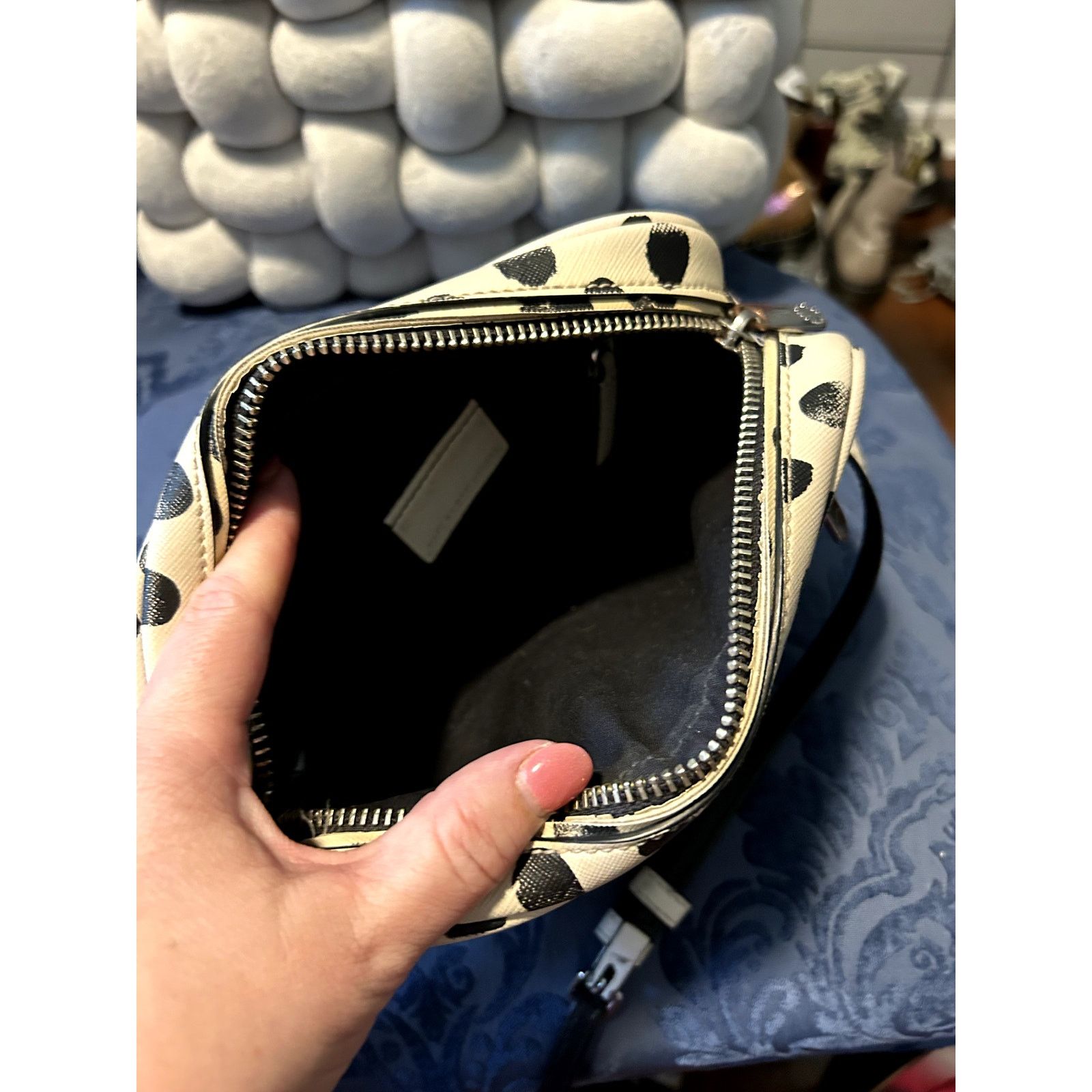 Marc by Marc Jacobs Marc by Marc Jacobs Black & White Polka Dot Camera Crossbody Size ONE SIZE - 3 Thumbnail