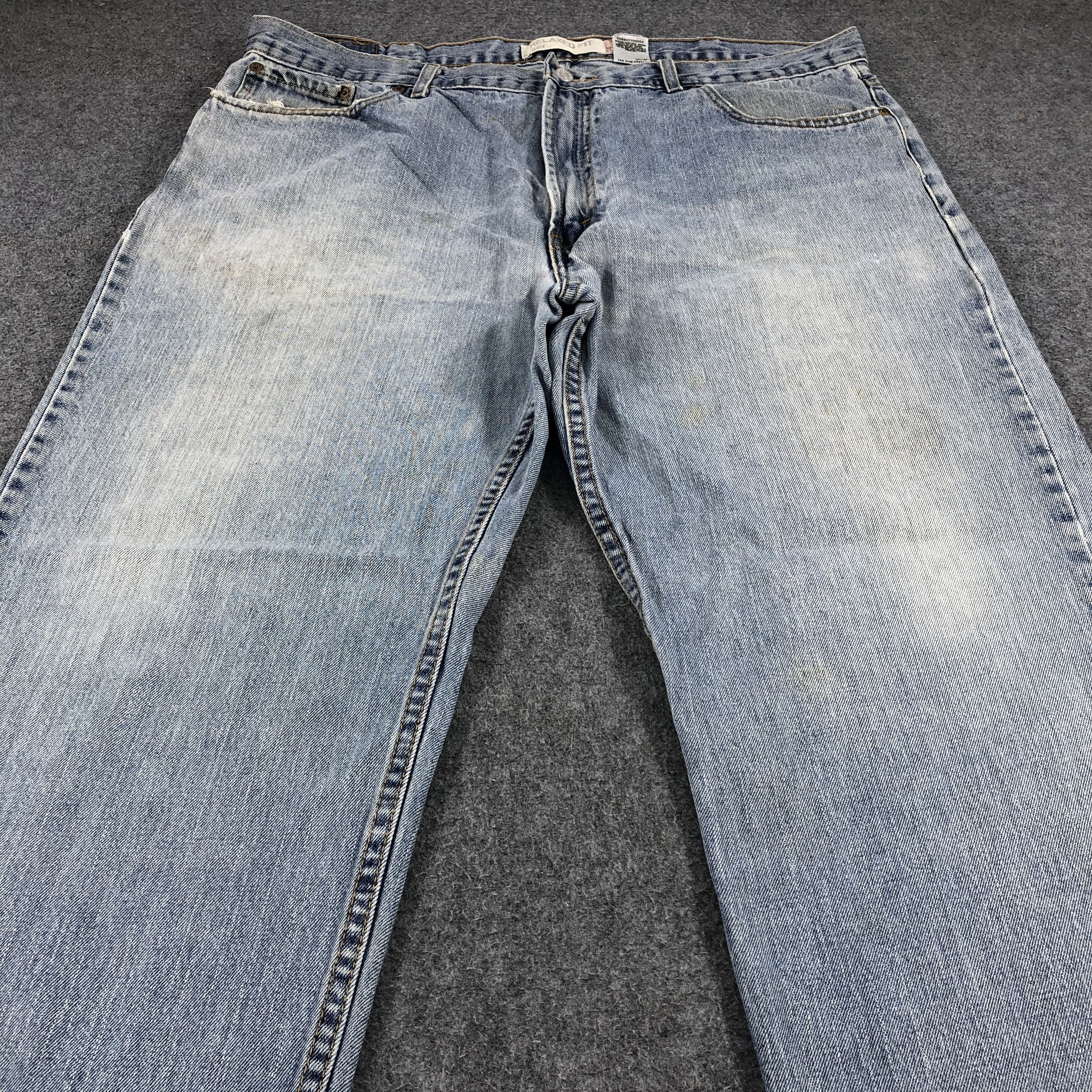 Levi's Vintage Levis Jeans Lot 550 Light Washed Denim-J928 Size US 42 / EU 58 - 3 Thumbnail