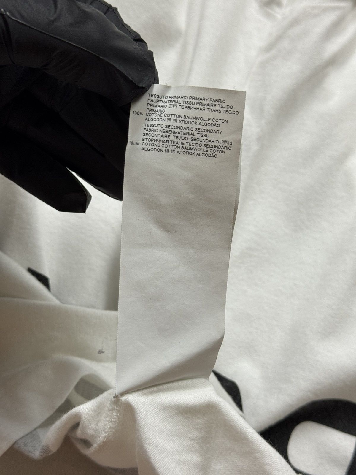 MM6 × Maison Margiela MM6 Maison Margiela Side Logo Tee(Black/M) Size US M / EU 48-50 / 2 - 12 Thumbnail