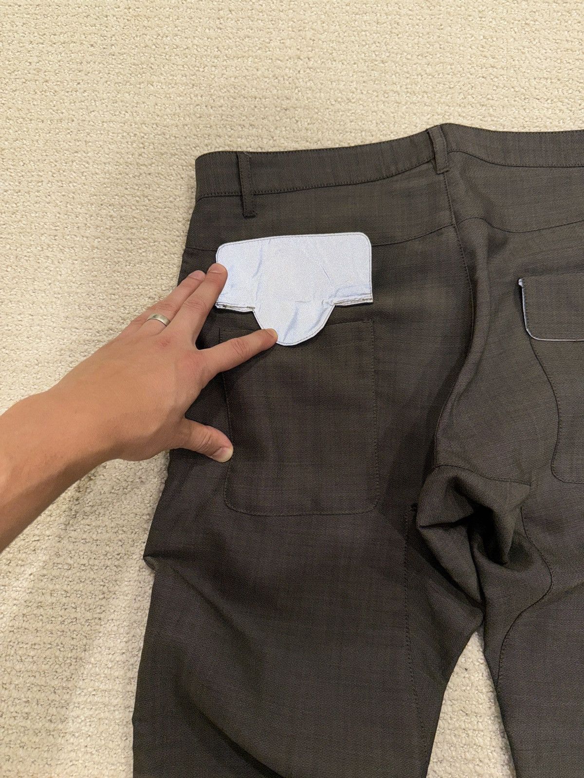 Vivienne Westwood Vivienne Westwood Wool Men’s Gray Pants Size US 30 / EU 46 - 5 Thumbnail