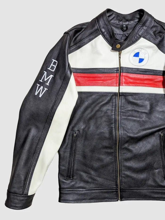Other BMW Leather Jacket,BMW Motorbike leather jacket Size US L / EU 52-54 / 3 - 1 Thumbnail