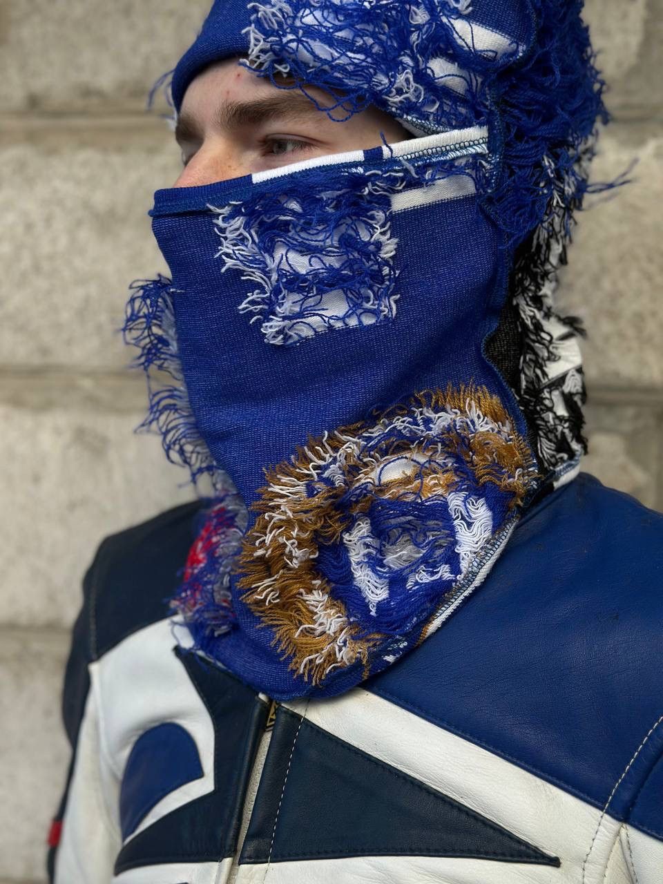 Grailed VTG Knit Custom Balaclava Hand Made Y2K Scarf Y2K 00s USA Size ONE SIZE - 4 Thumbnail