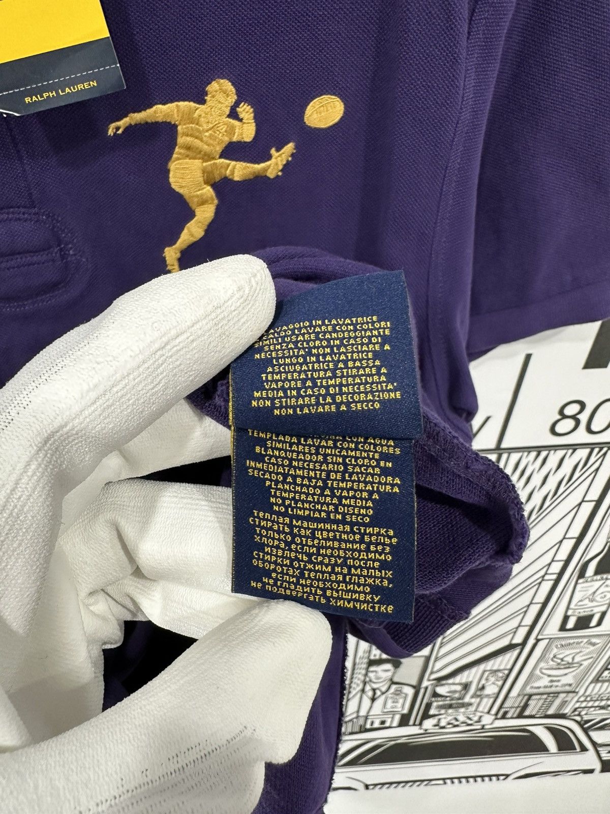 Polo Ralph Lauren Rugby Ralph Lauren Big Kicker Flanker Rugby Purple XL Size US XL / EU 56 / 4 - 10 Thumbnail